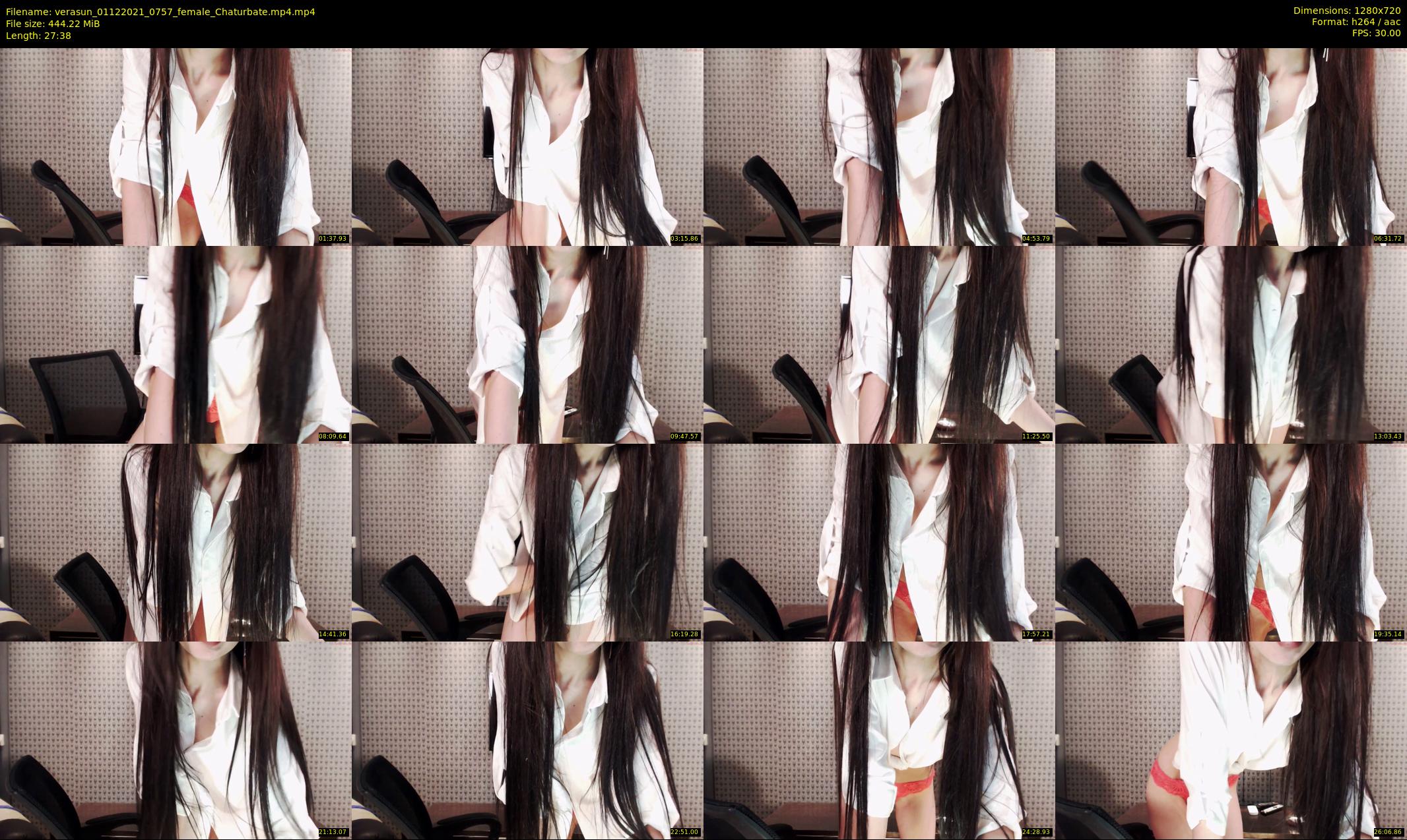 verasun — 28 minute Chaturbate female cam show recording, 720p, Dec 1, 2021