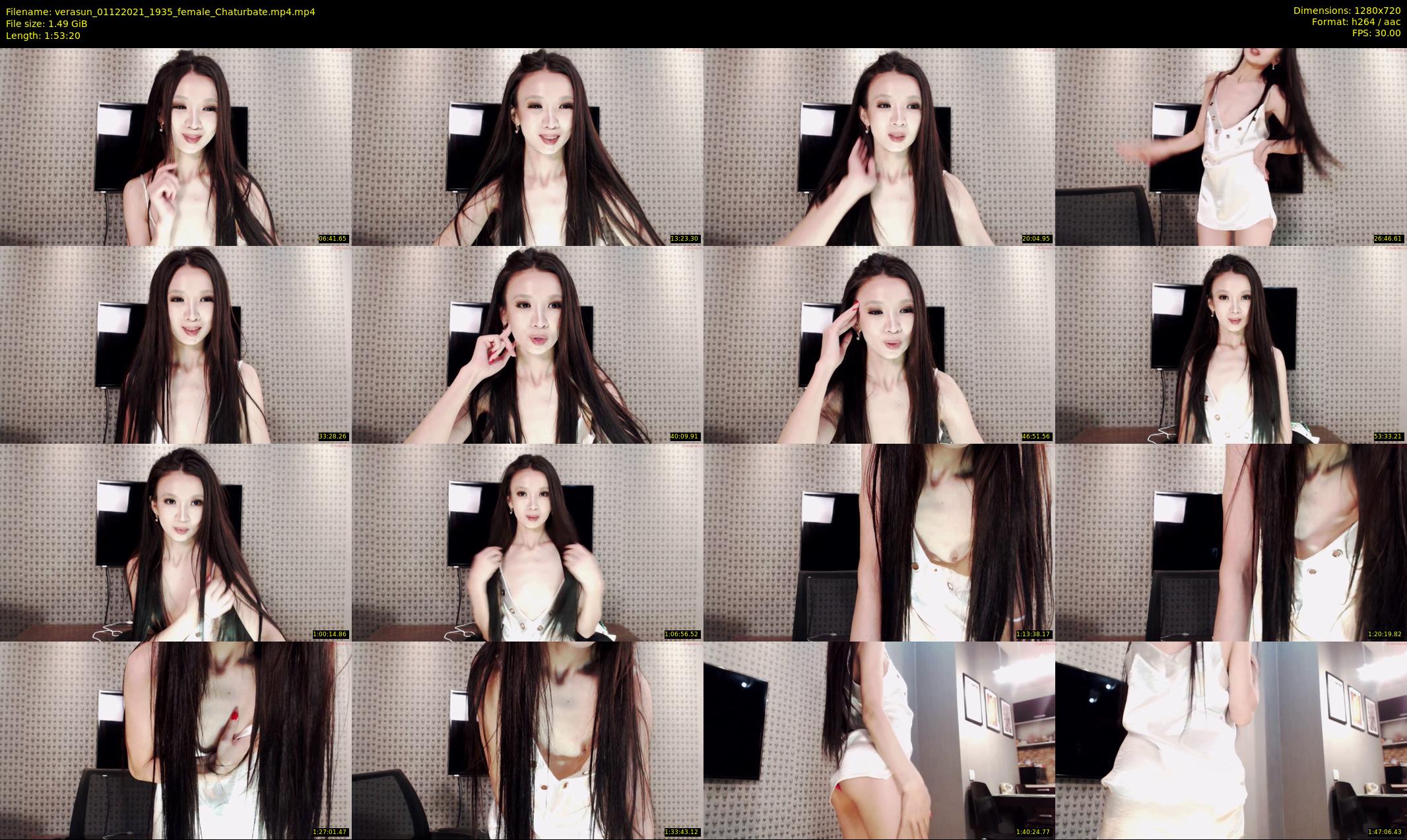verasun — 114 minute Chaturbate female cam show recording, 720p, Dec 1, 2021