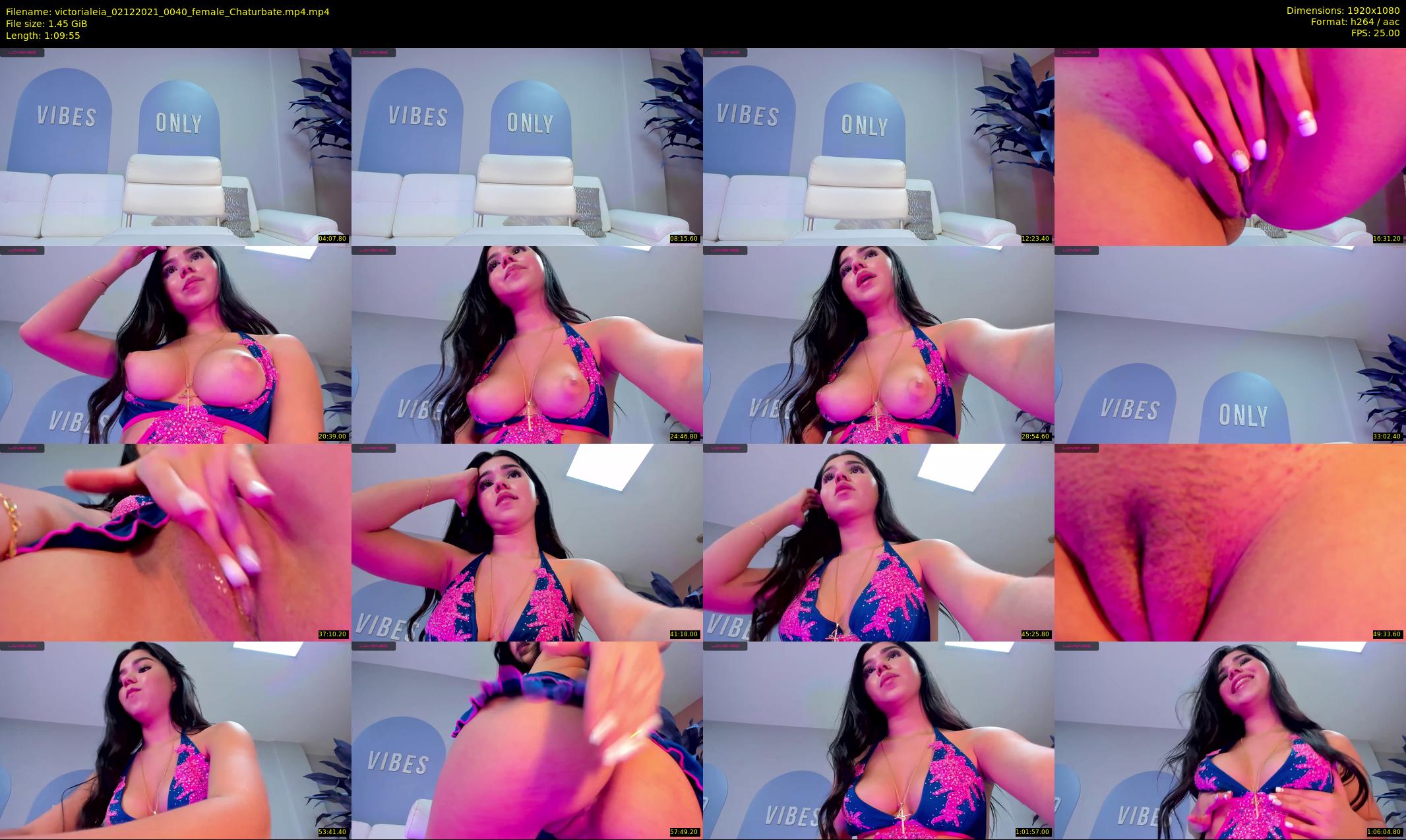 victorialeia — 70 minute Chaturbate female cam show recording, 1080p, Dec 2, 2021