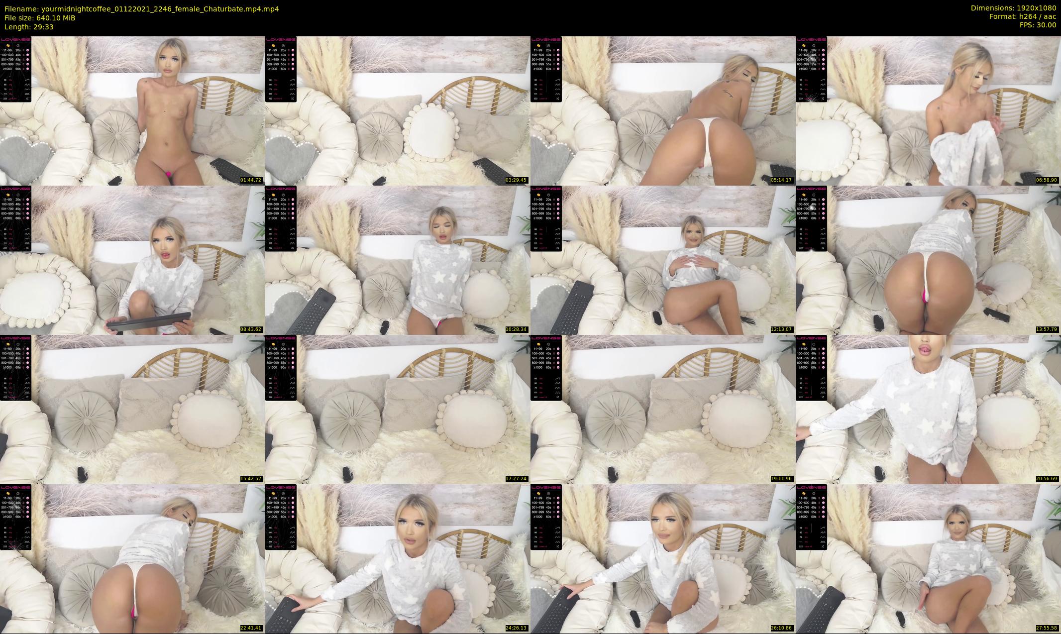 yourmidnightcoffee — 30 minute Chaturbate female cam show recording, 1080p, Dec 1, 2021