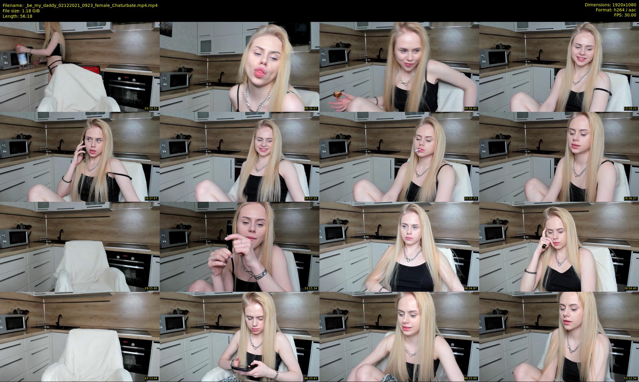 _be_my_daddy — 57 minute Chaturbate female cam show recording, 1080p, Dec 2, 2021