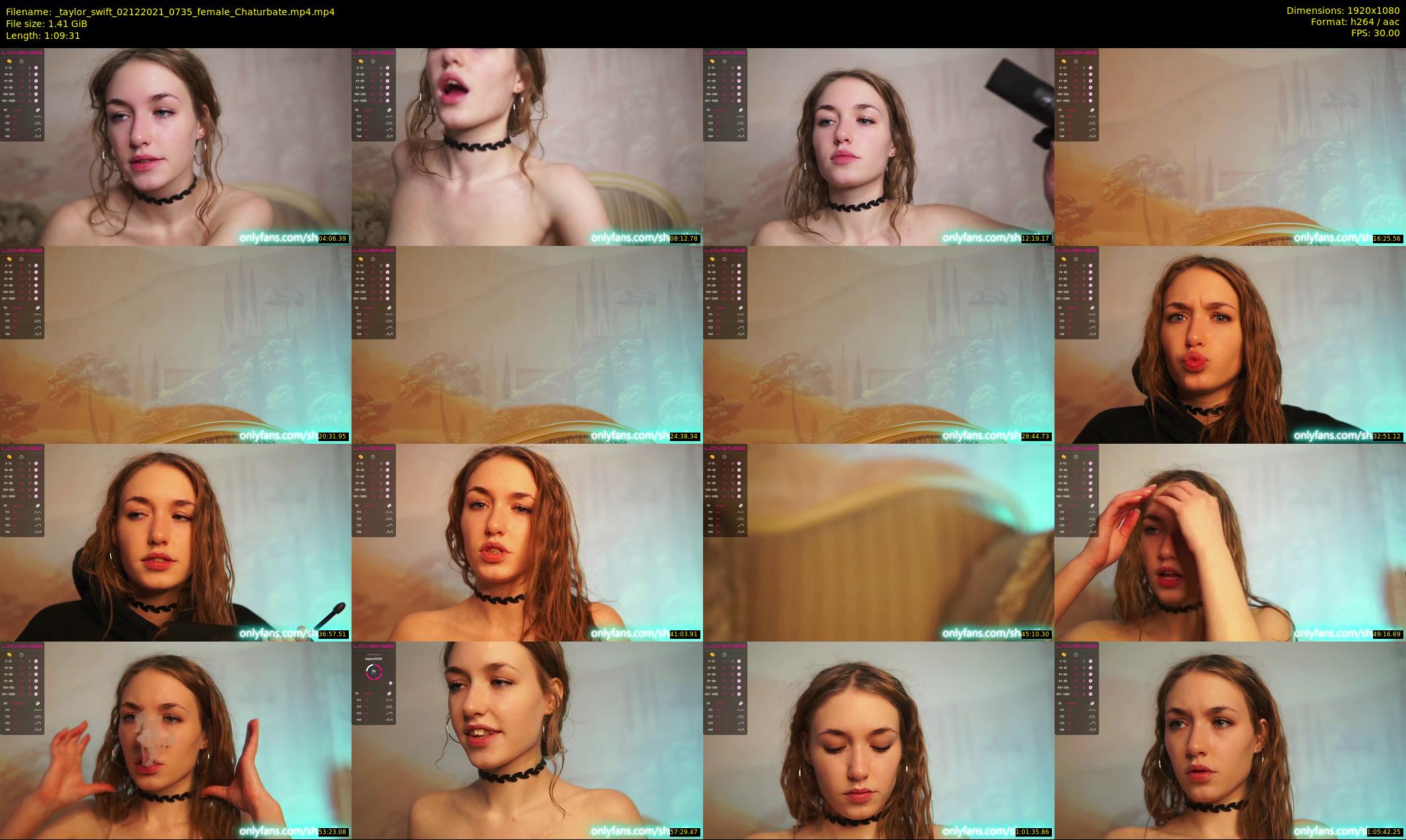 _taylor_swift — 70 minute Chaturbate female cam show recording, 1080p, Dec 2, 2021