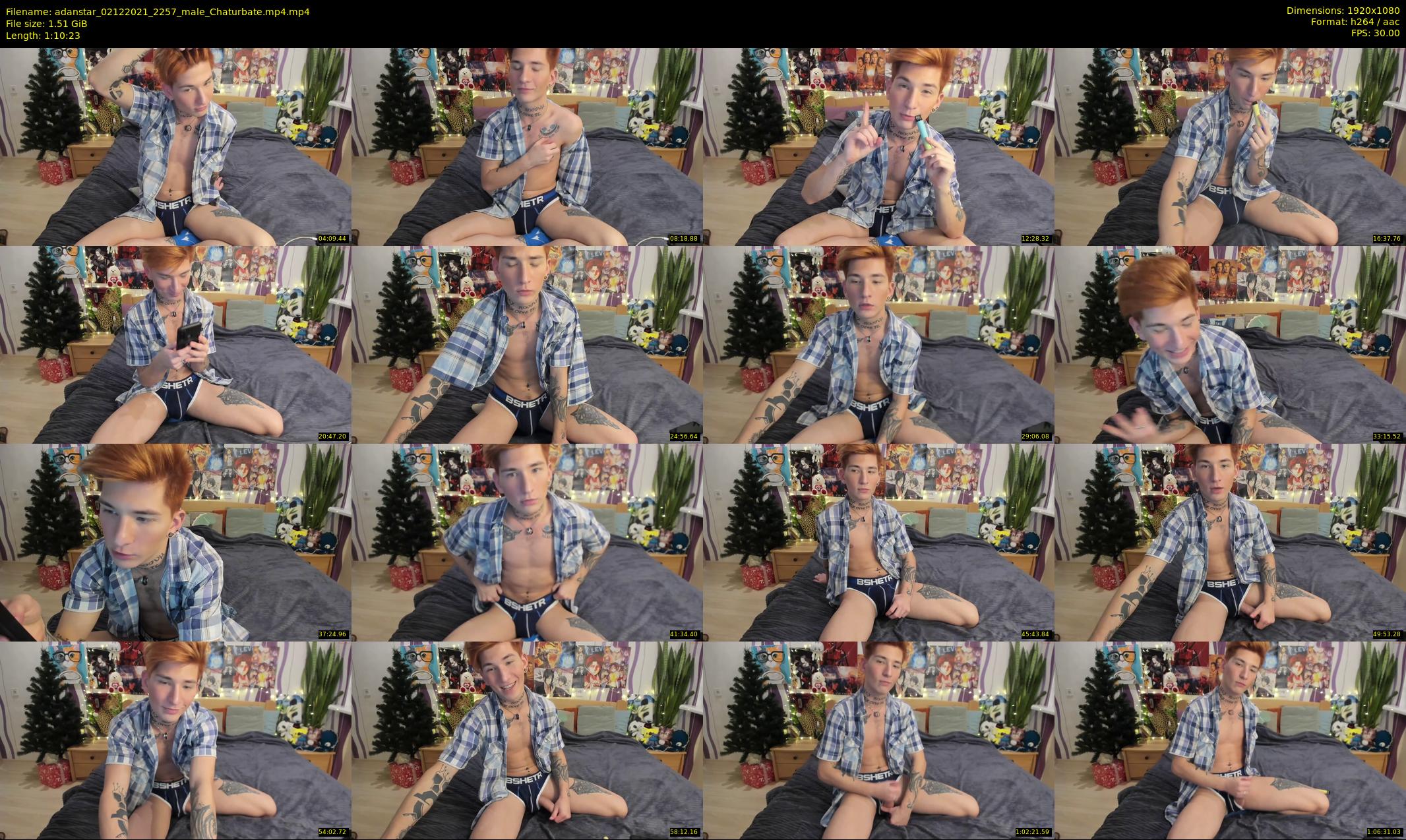 adanstar — 71 minute Chaturbate male cam show recording, 1080p, Dec 2, 2021