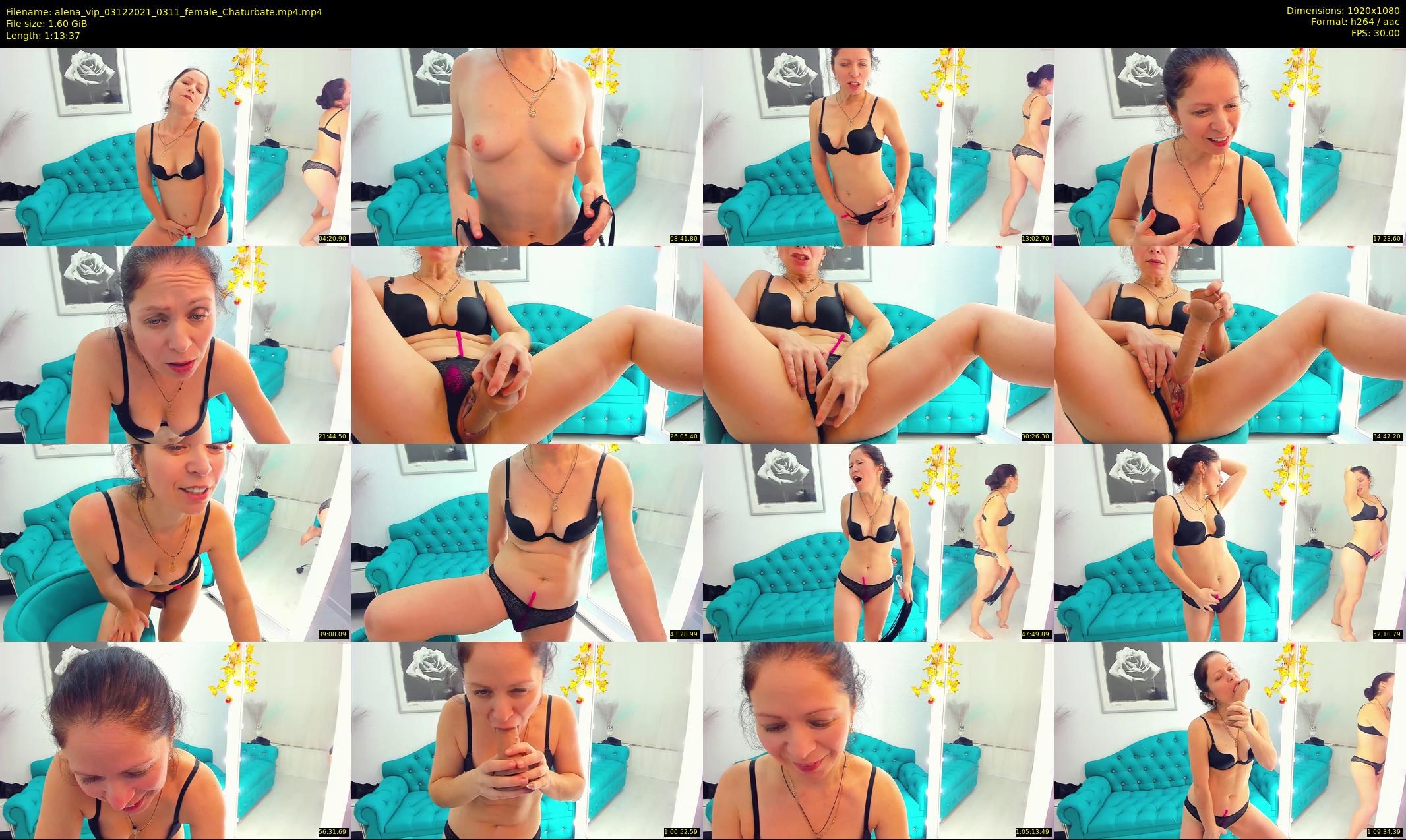 alena_vip — 74 minute Chaturbate female cam show recording, 1080p, Dec 3, 2021