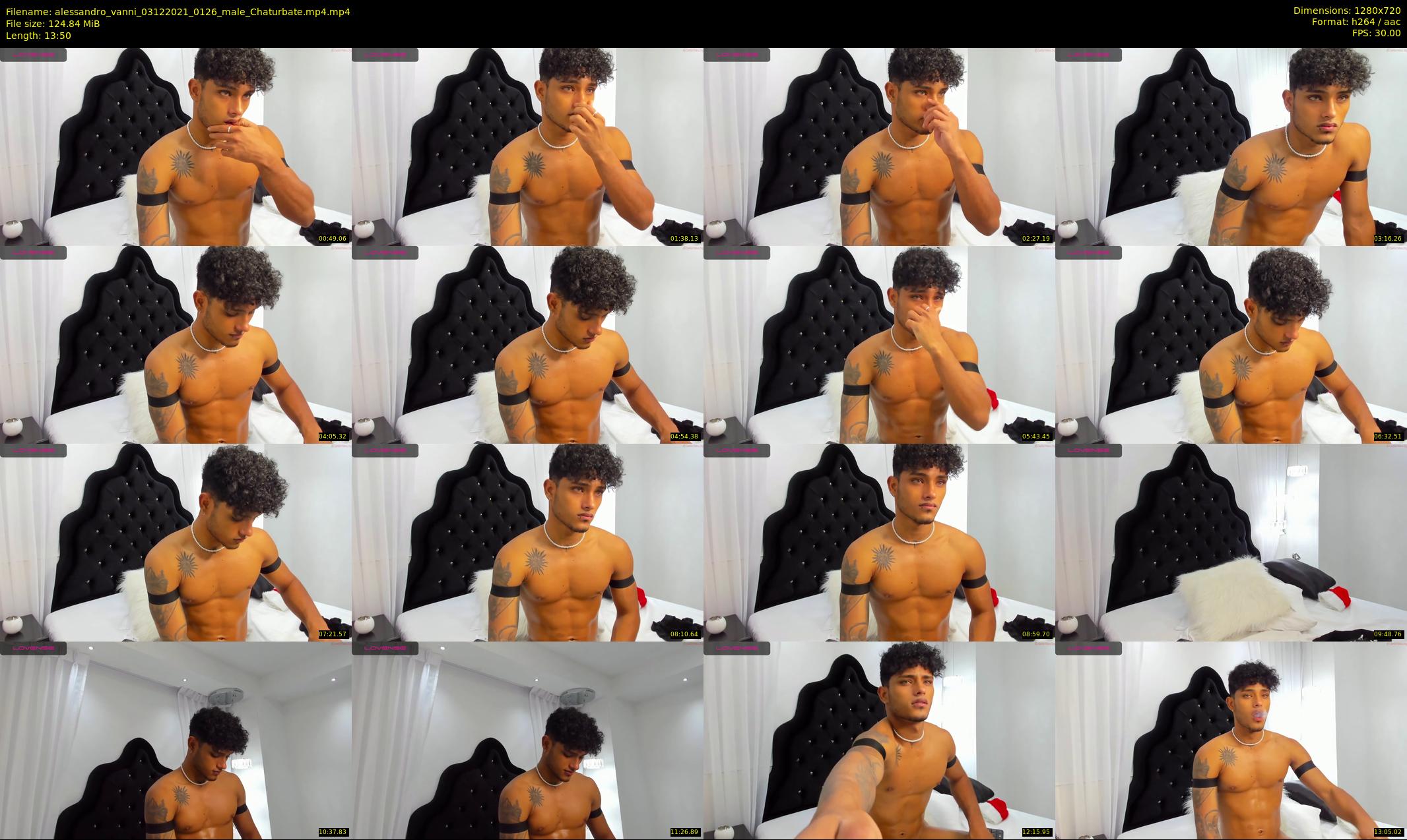 alessandro_vanni — 14 minute Chaturbate male cam show recording, 720p, Dec 3, 2021