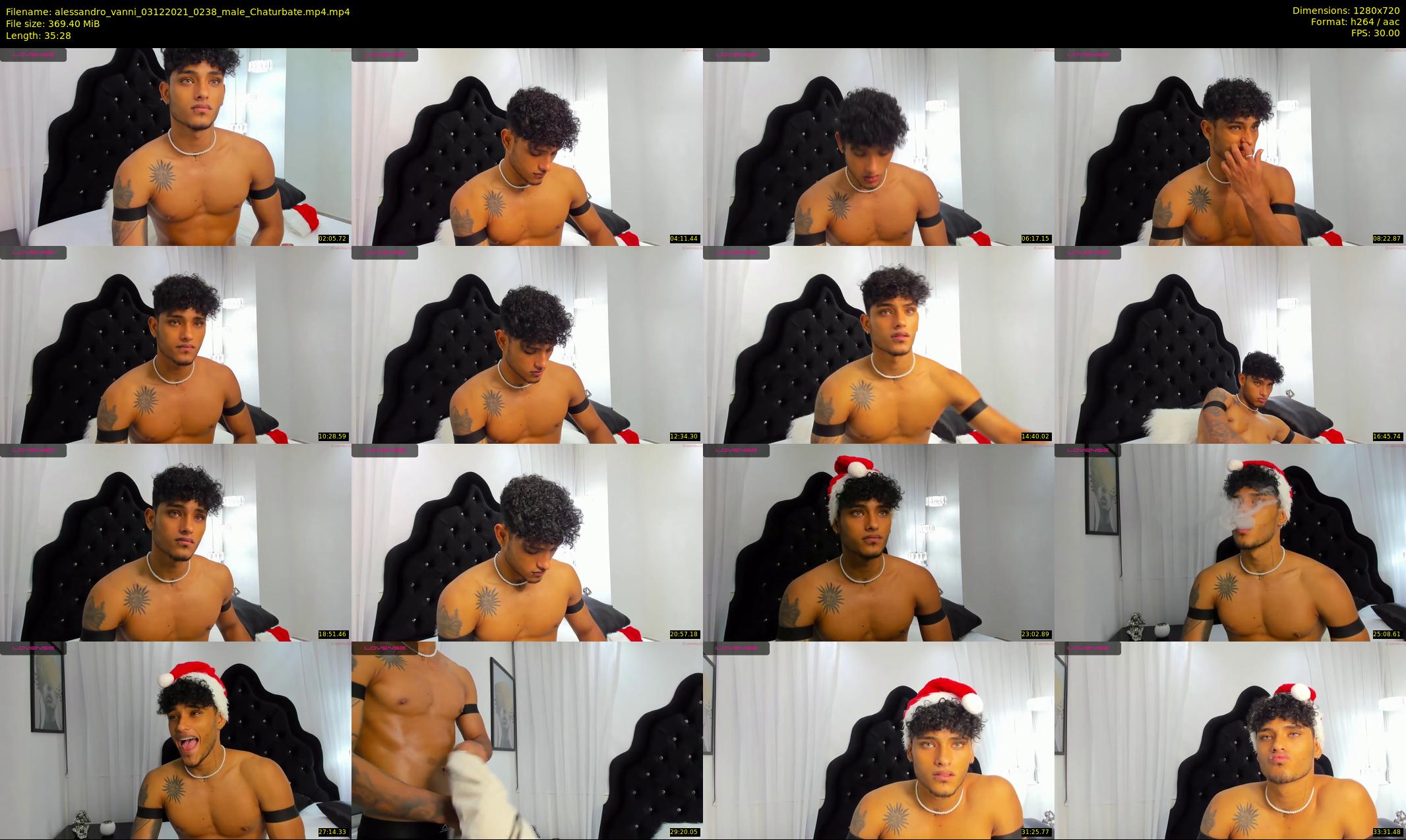 alessandro_vanni — 36 minute Chaturbate male cam show recording, 720p, Dec 3, 2021