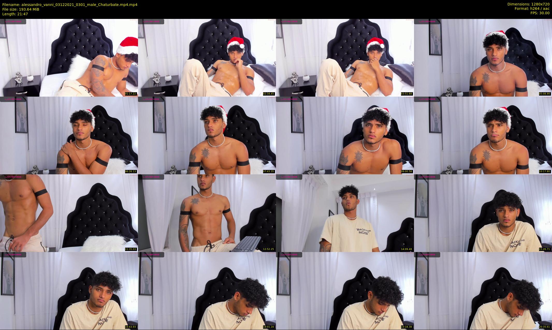 alessandro_vanni — 22 minute Chaturbate male cam show recording, 720p, Dec 3, 2021