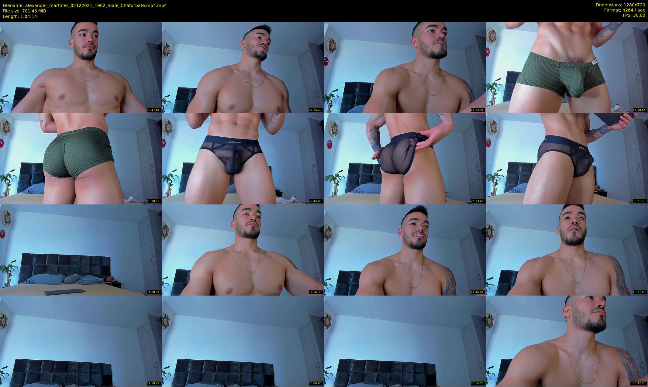 alexander_martines — 65 minute Chaturbate male cam show recording, 720p, Dec 2, 2021