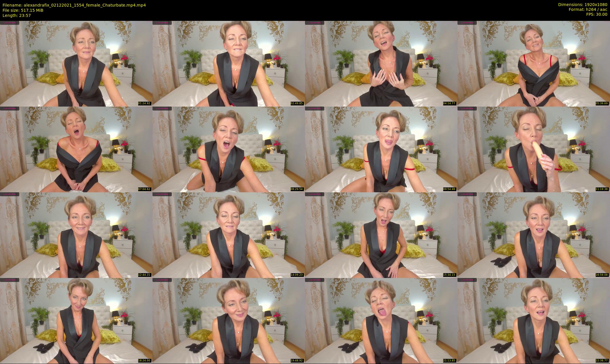 alexandrafix — 24 minute Chaturbate female cam show recording, 1080p, Dec 2, 2021