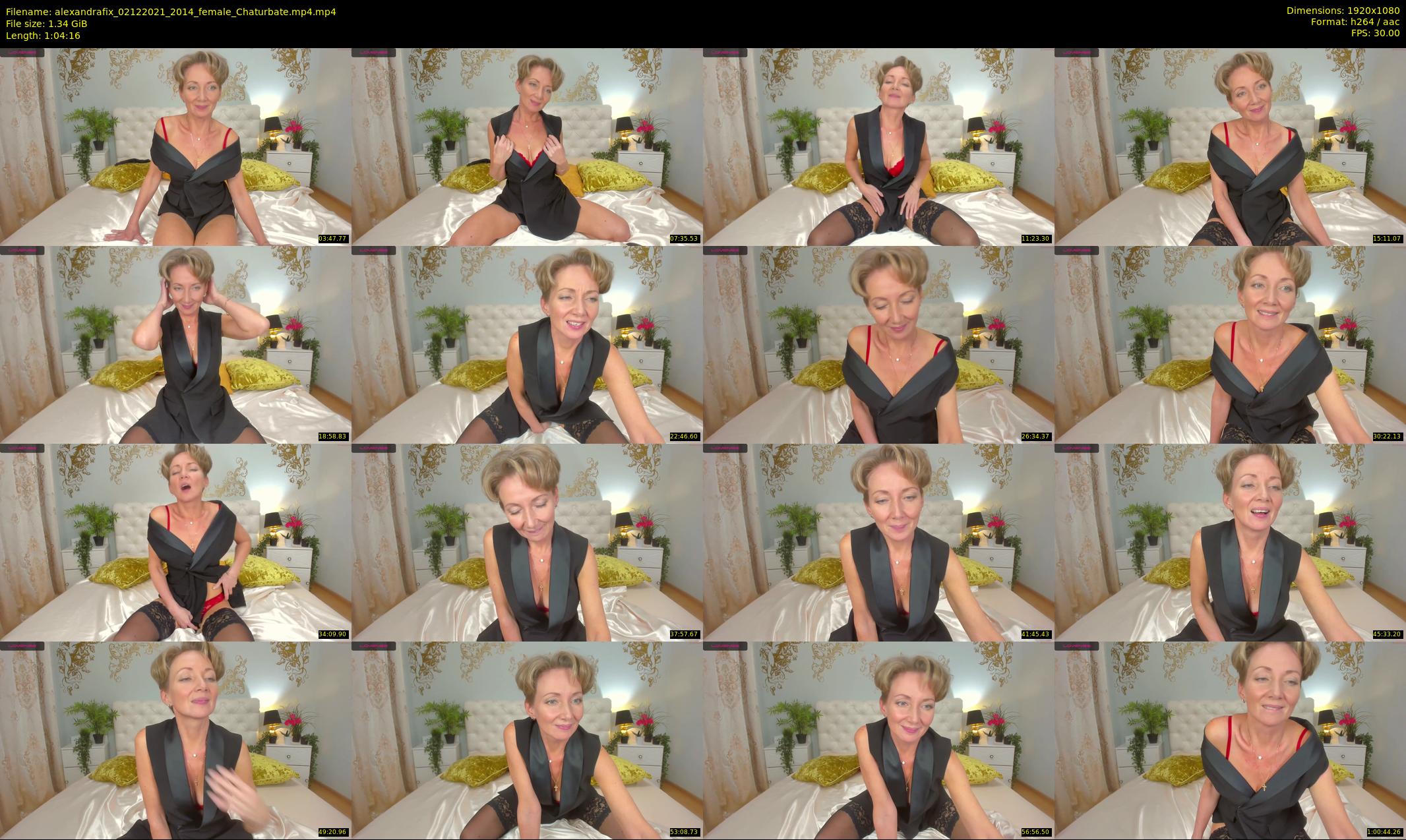 alexandrafix — 65 minute Chaturbate female cam show recording, 1080p, Dec 2, 2021