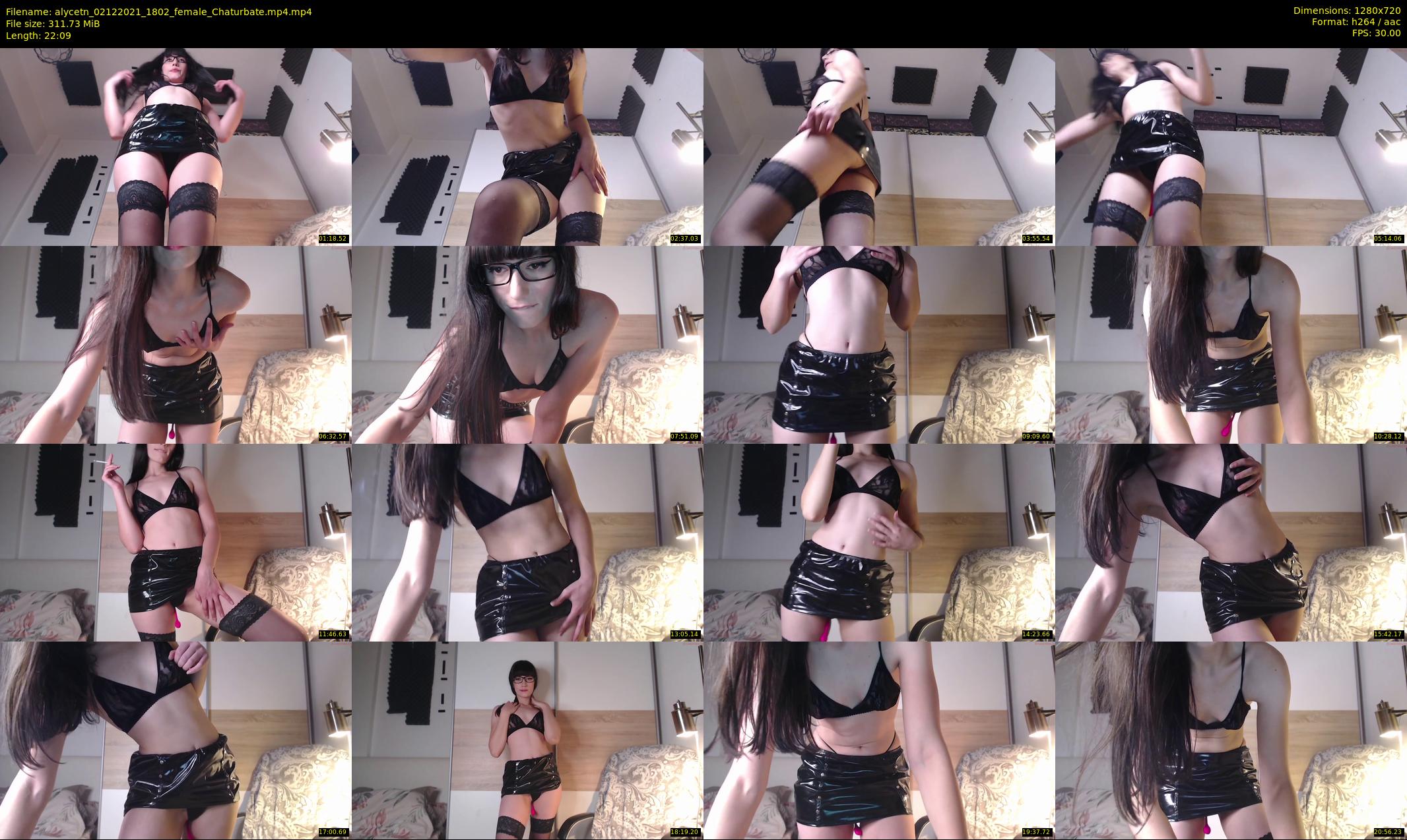 alycetn — 23 minute Chaturbate female cam show recording, 720p, Dec 2, 2021