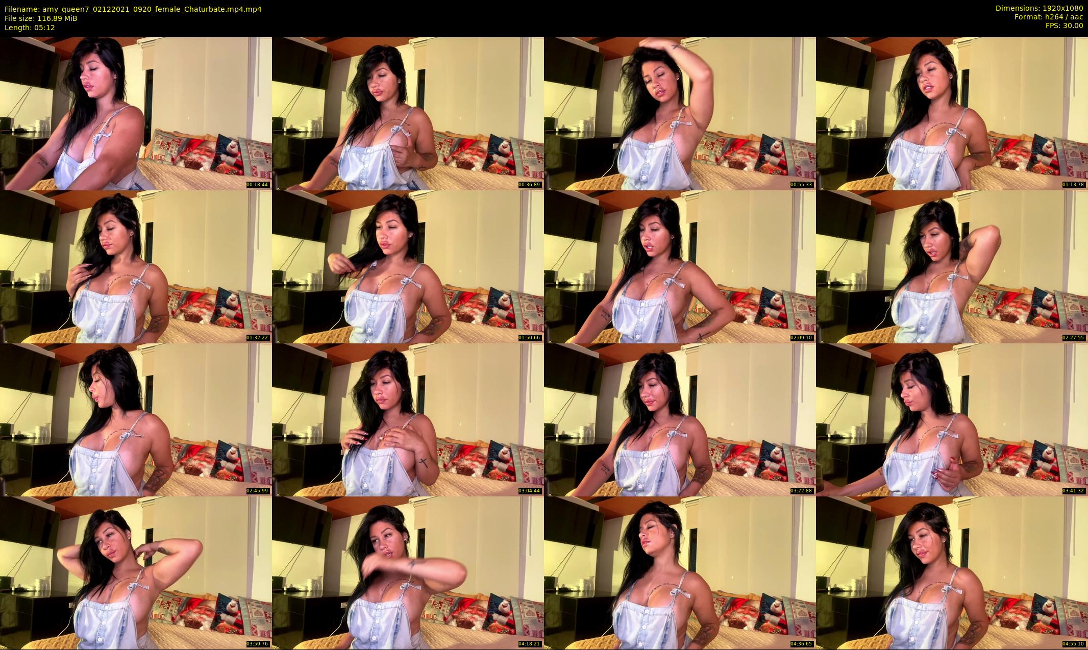 amy_queen7 — 6 minute Chaturbate female cam show recording, 1080p, Dec 2, 2021