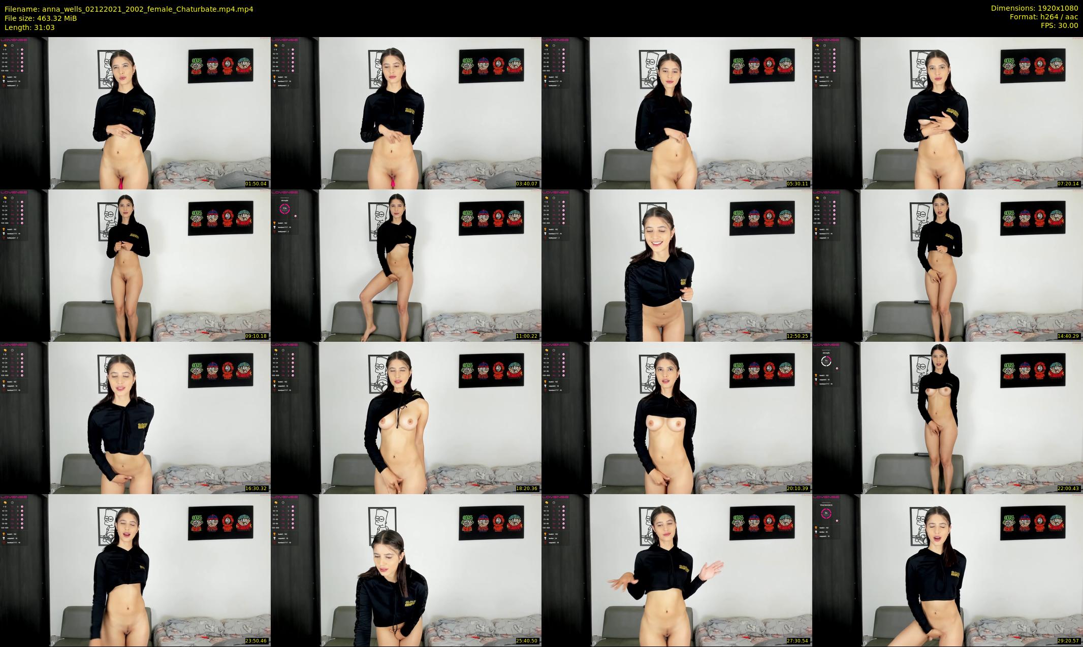 anna_wells — 32 minute Chaturbate female cam show recording, 1080p, Dec 2, 2021