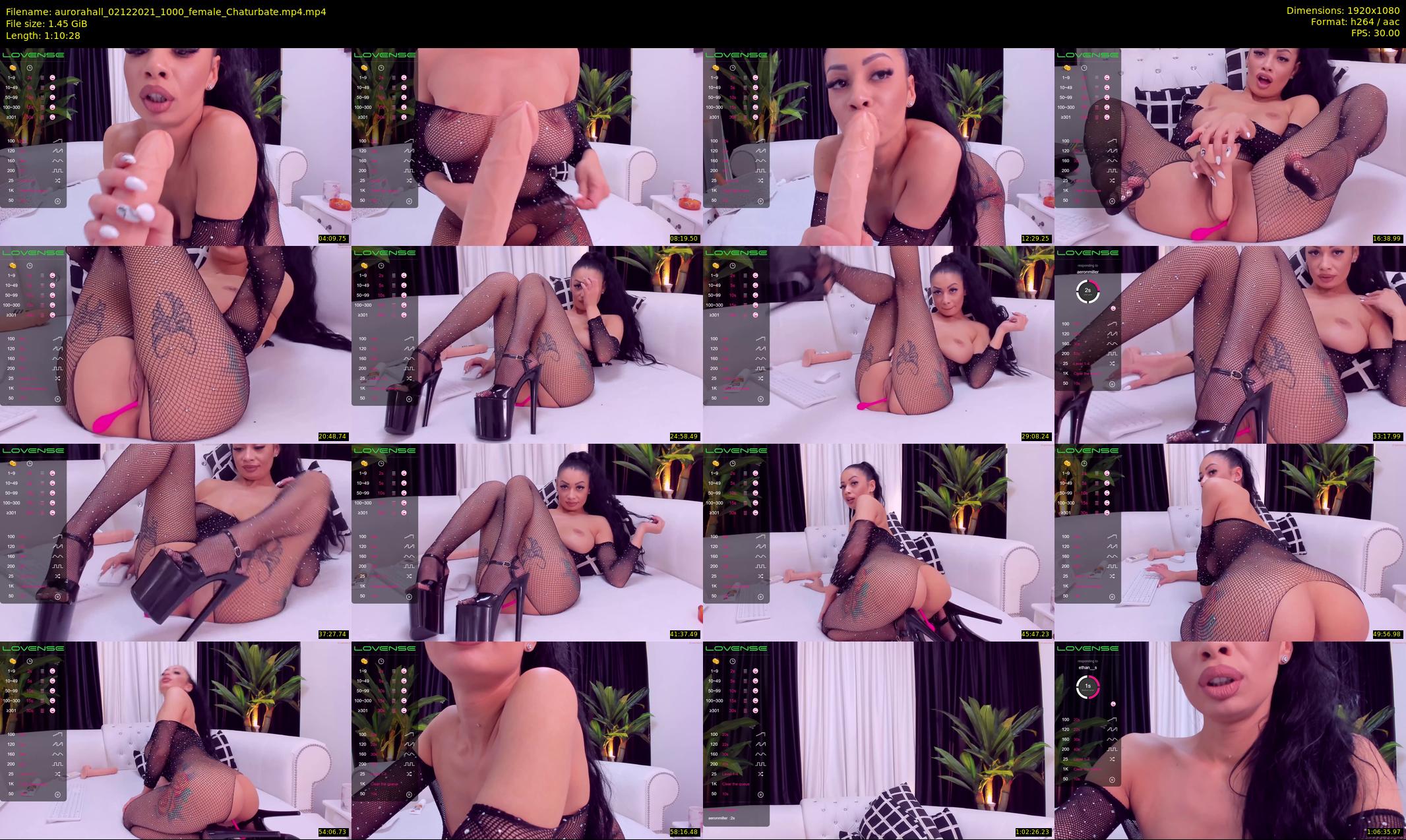 aurorahall — 71 minute Chaturbate female cam show recording, 1080p, Dec 2, 2021