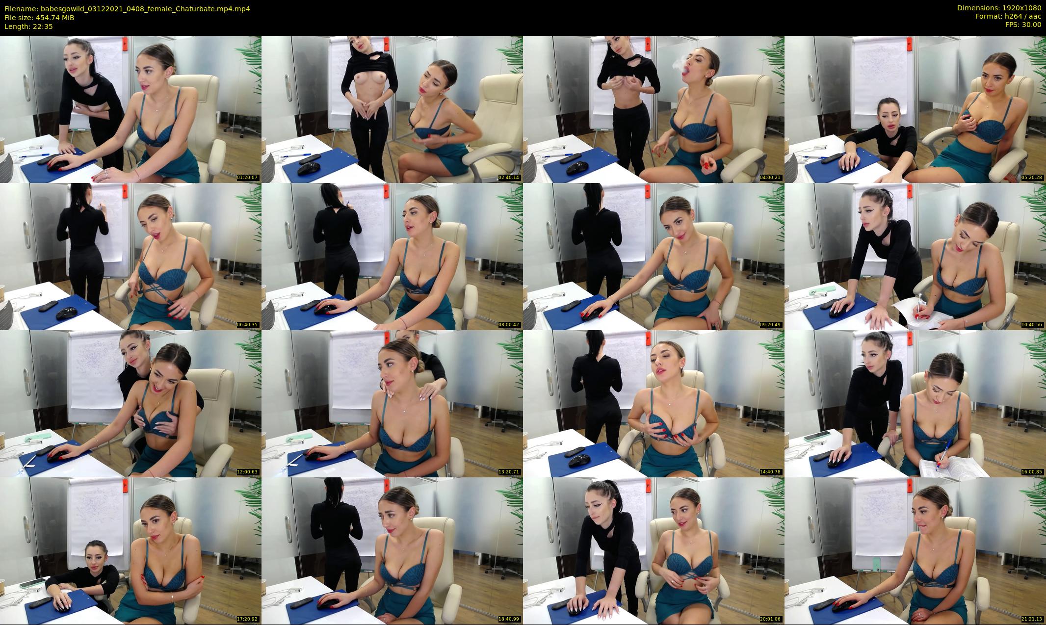 babesgowild — 23 minute Chaturbate couple cam show recording, 1080p, Dec 3, 2021
