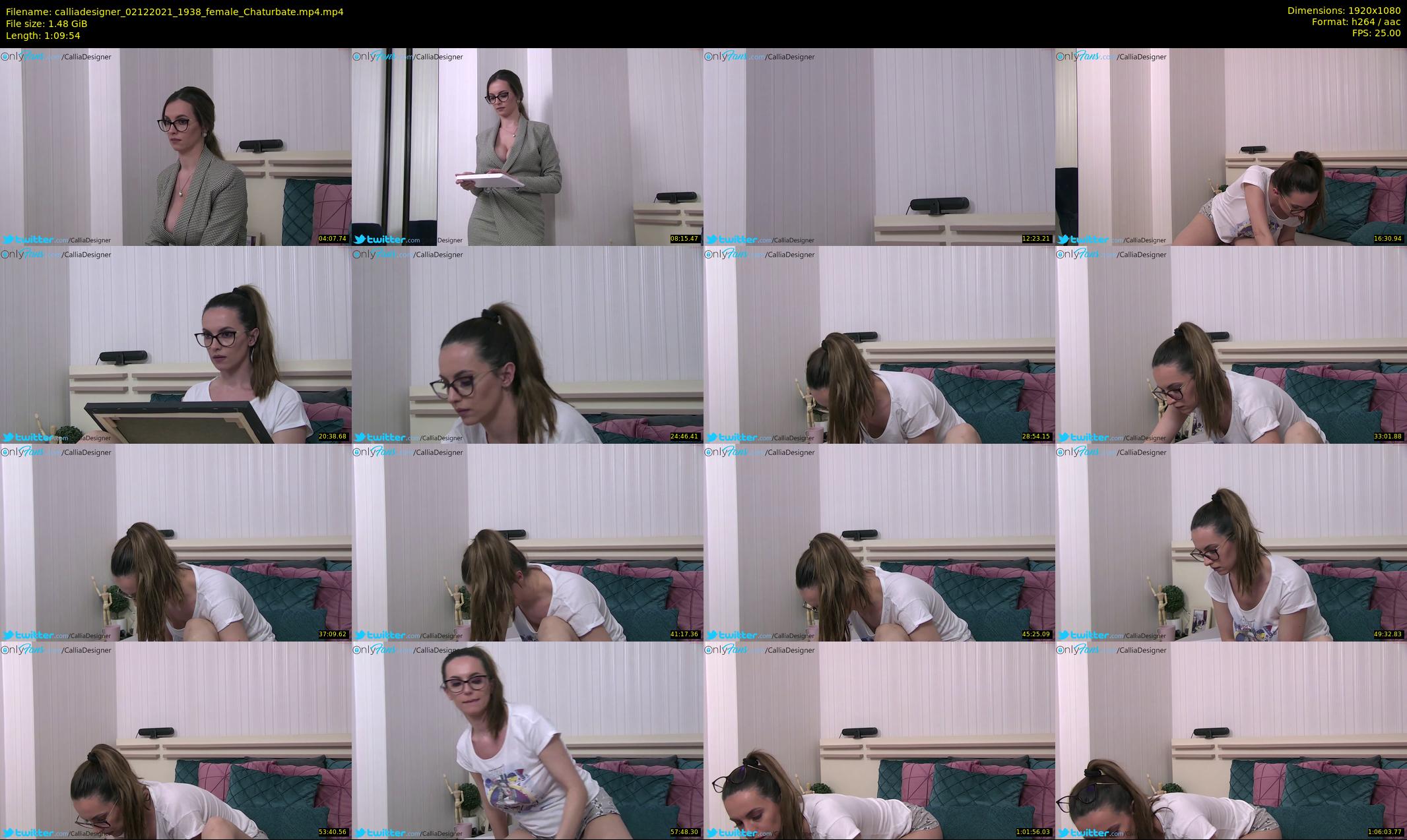 calliadesigner — 70 minute Chaturbate female cam show recording, 1080p, Dec 2, 2021