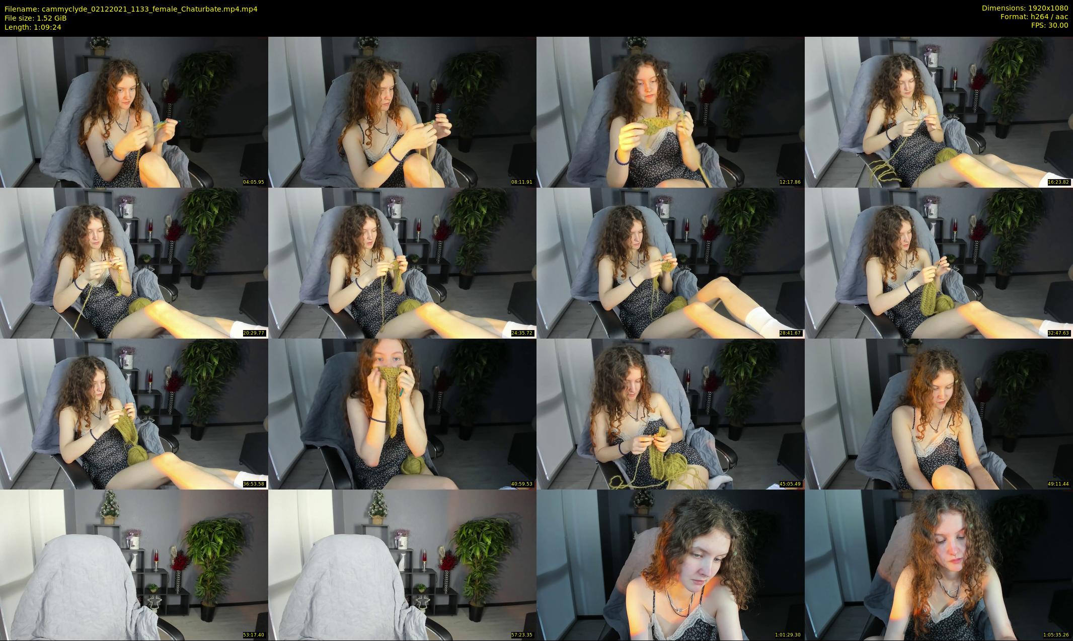 cammyclyde — 70 minute Chaturbate female cam show recording, 1080p, Dec 2, 2021