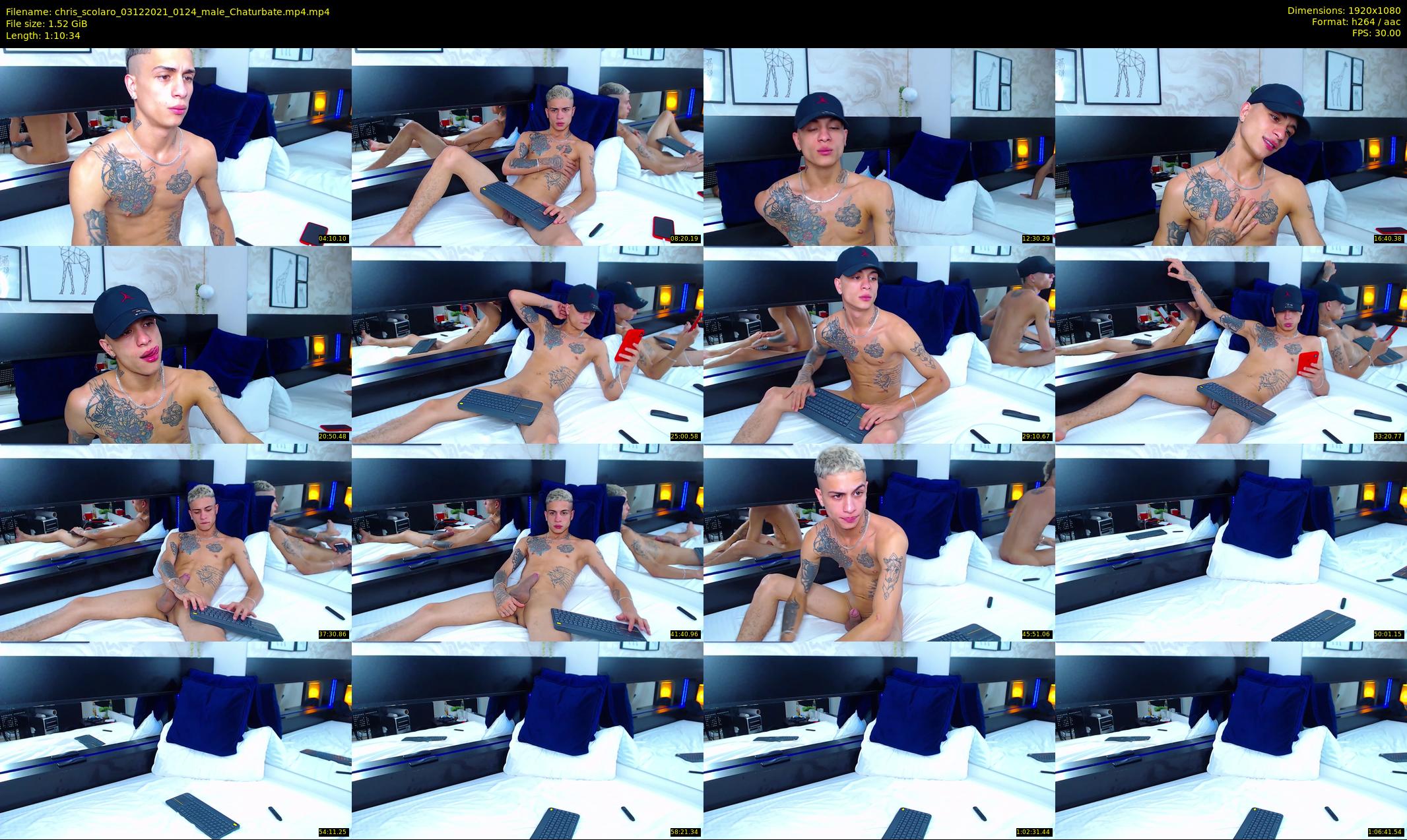 chris_scolaro — 71 minute Chaturbate male cam show recording, 1080p, Dec 3, 2021
