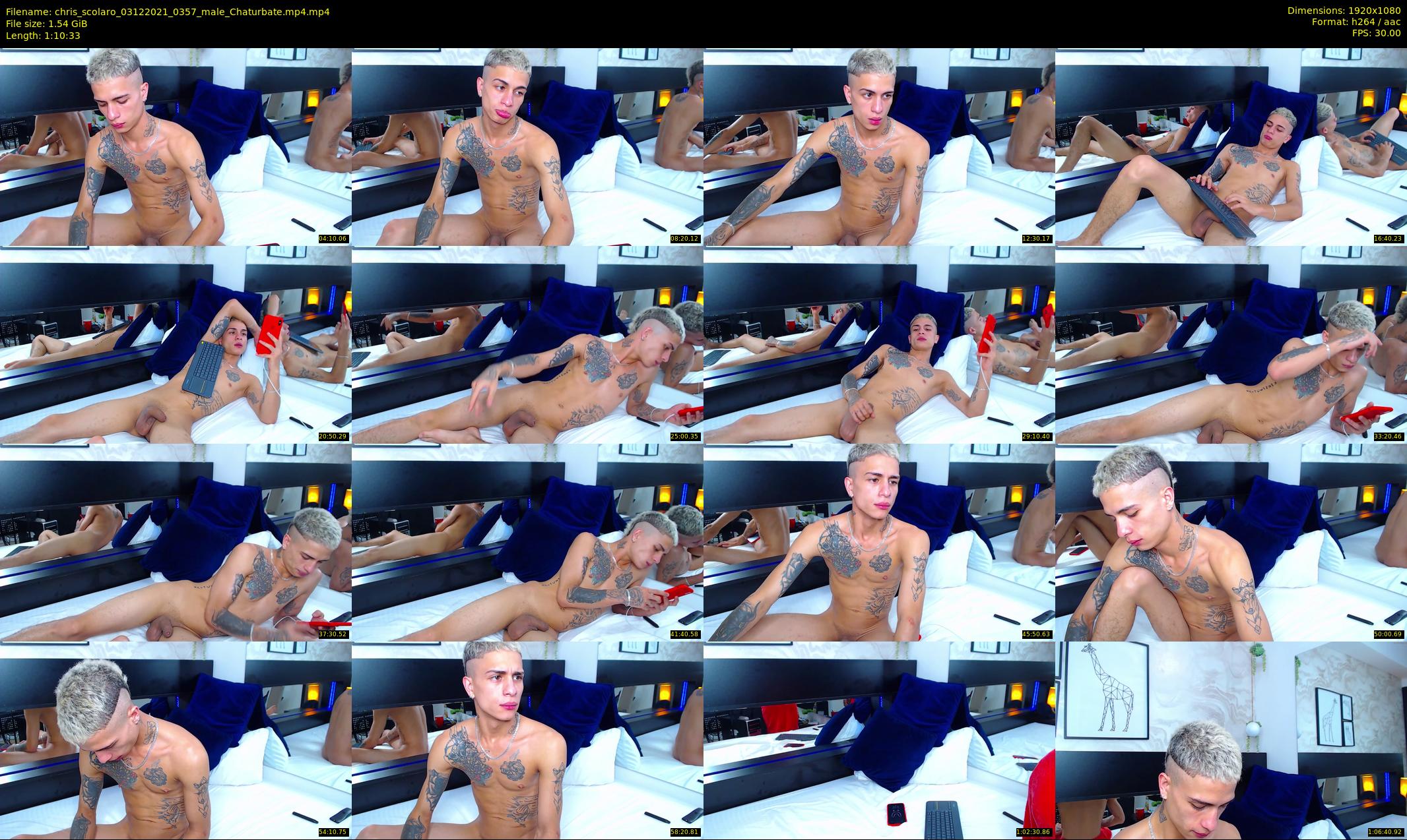 chris_scolaro — 71 minute Chaturbate male cam show recording, 1080p, Dec 3, 2021