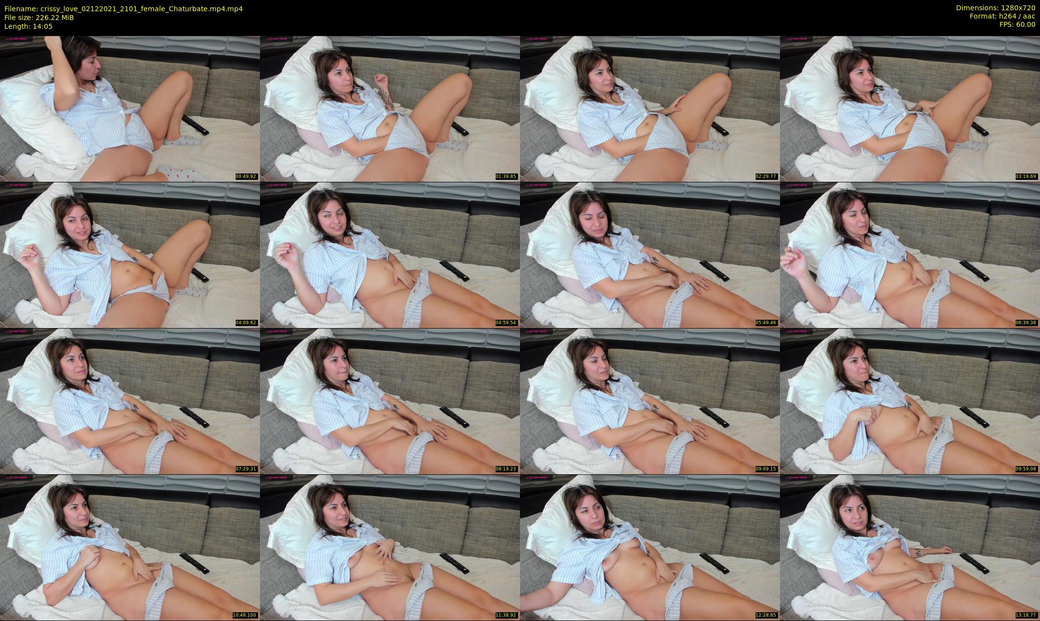 crissy_love — 15 minute Chaturbate female cam show recording, 720p, Dec 2, 2021