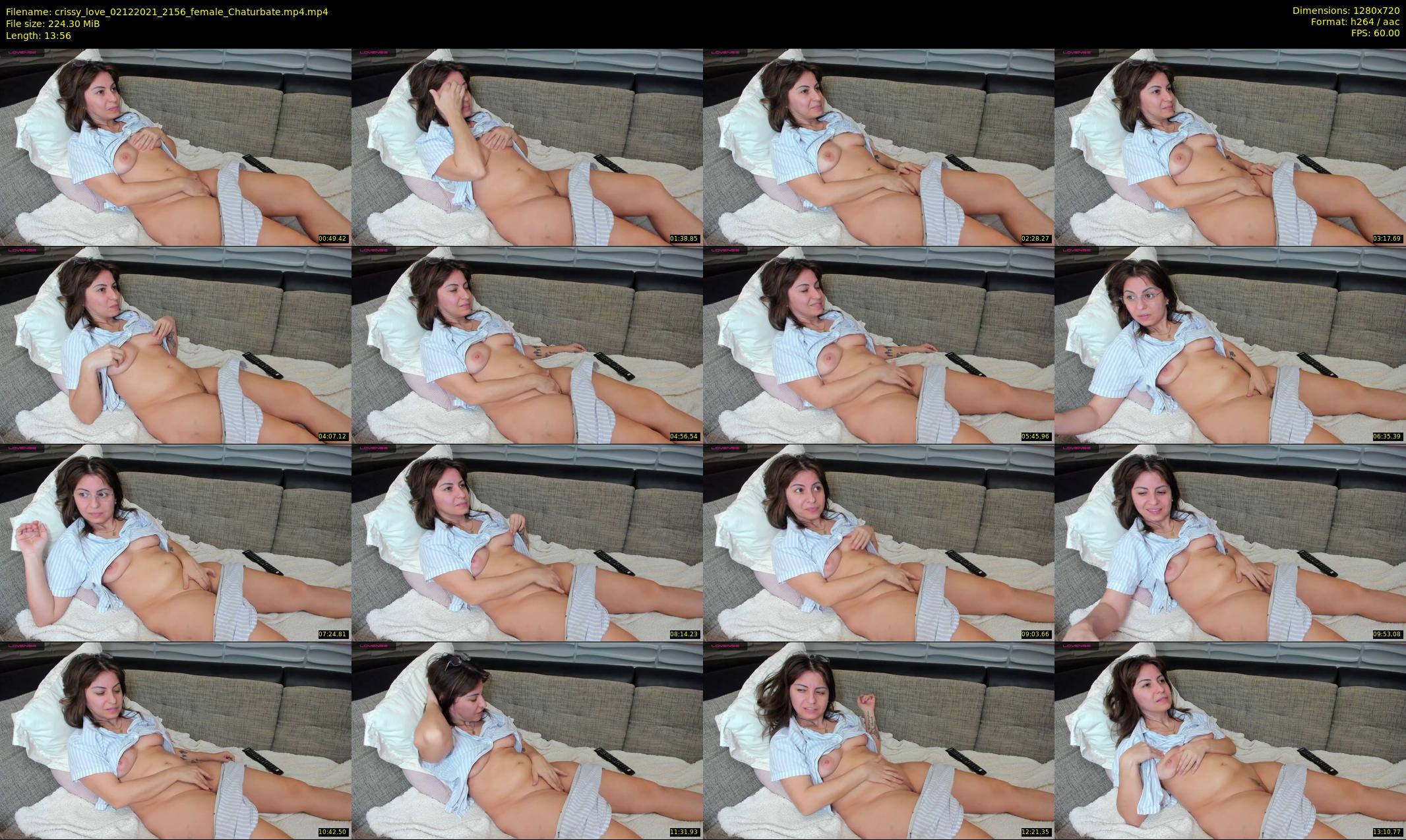 crissy_love — 14 minute Chaturbate female cam show recording, 720p, Dec 2, 2021
