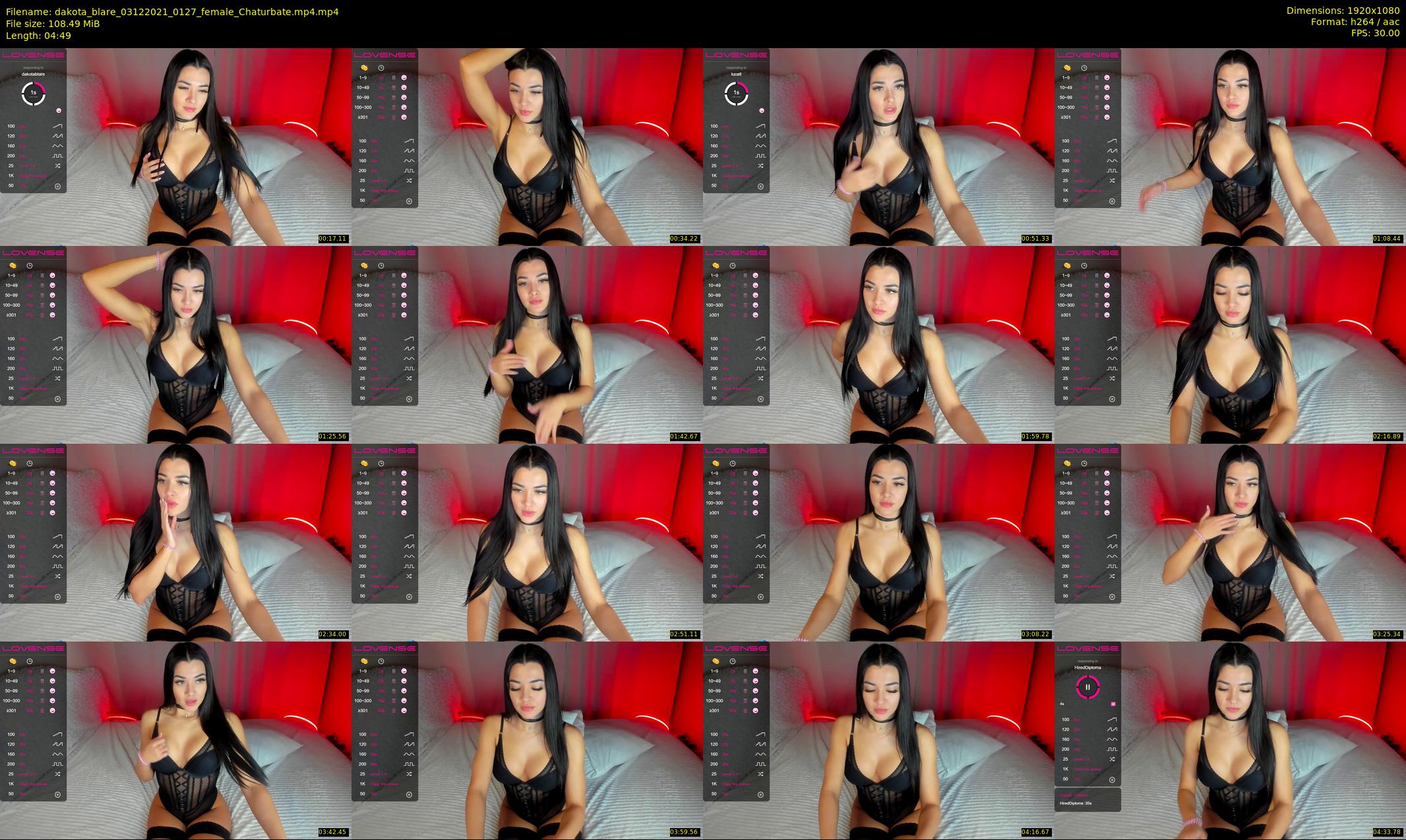 dakota_blare — 5 minute Chaturbate female cam show recording, 1080p, Dec 3, 2021