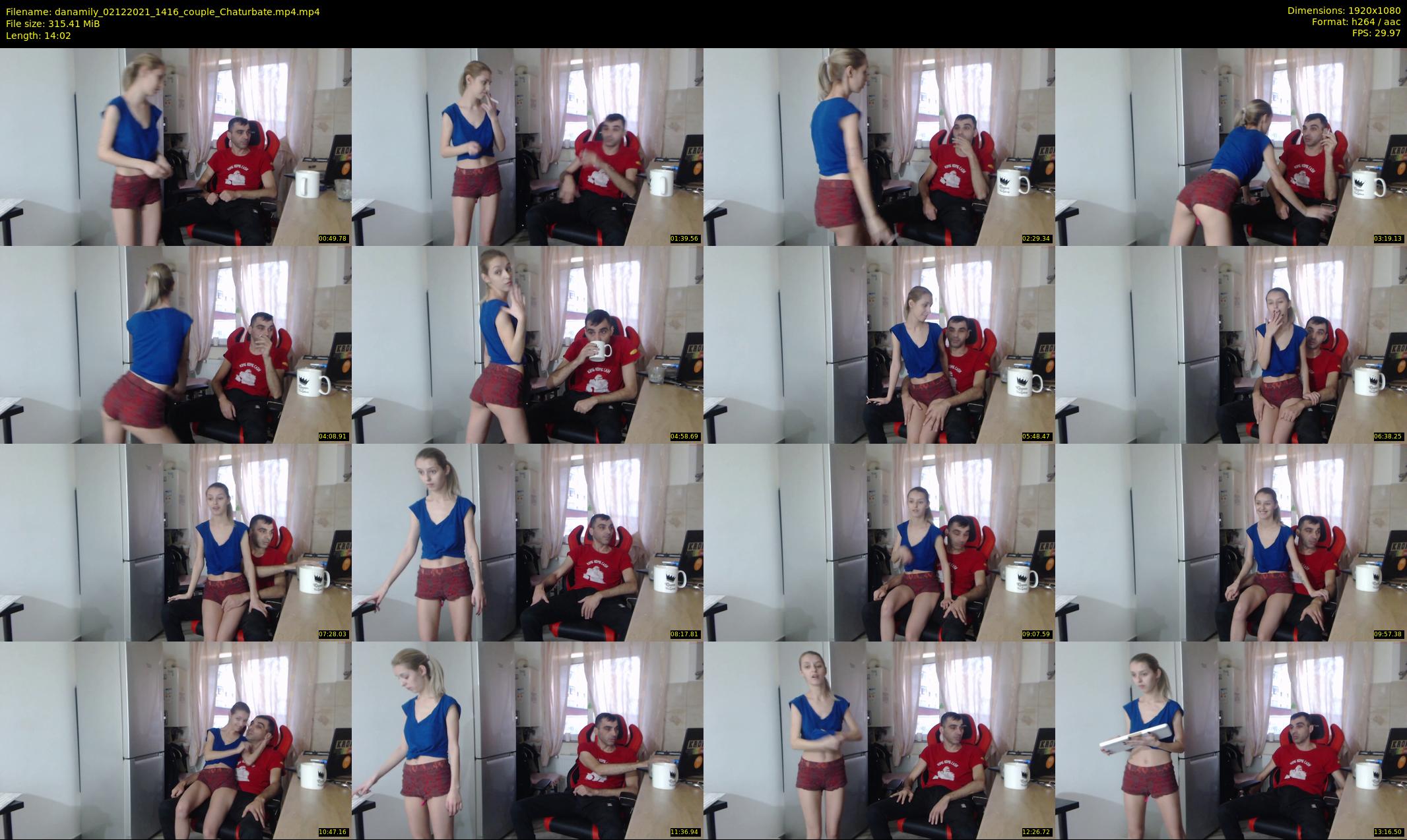danamily — 15 minute Chaturbate female cam show recording, 1080p, Dec 2, 2021