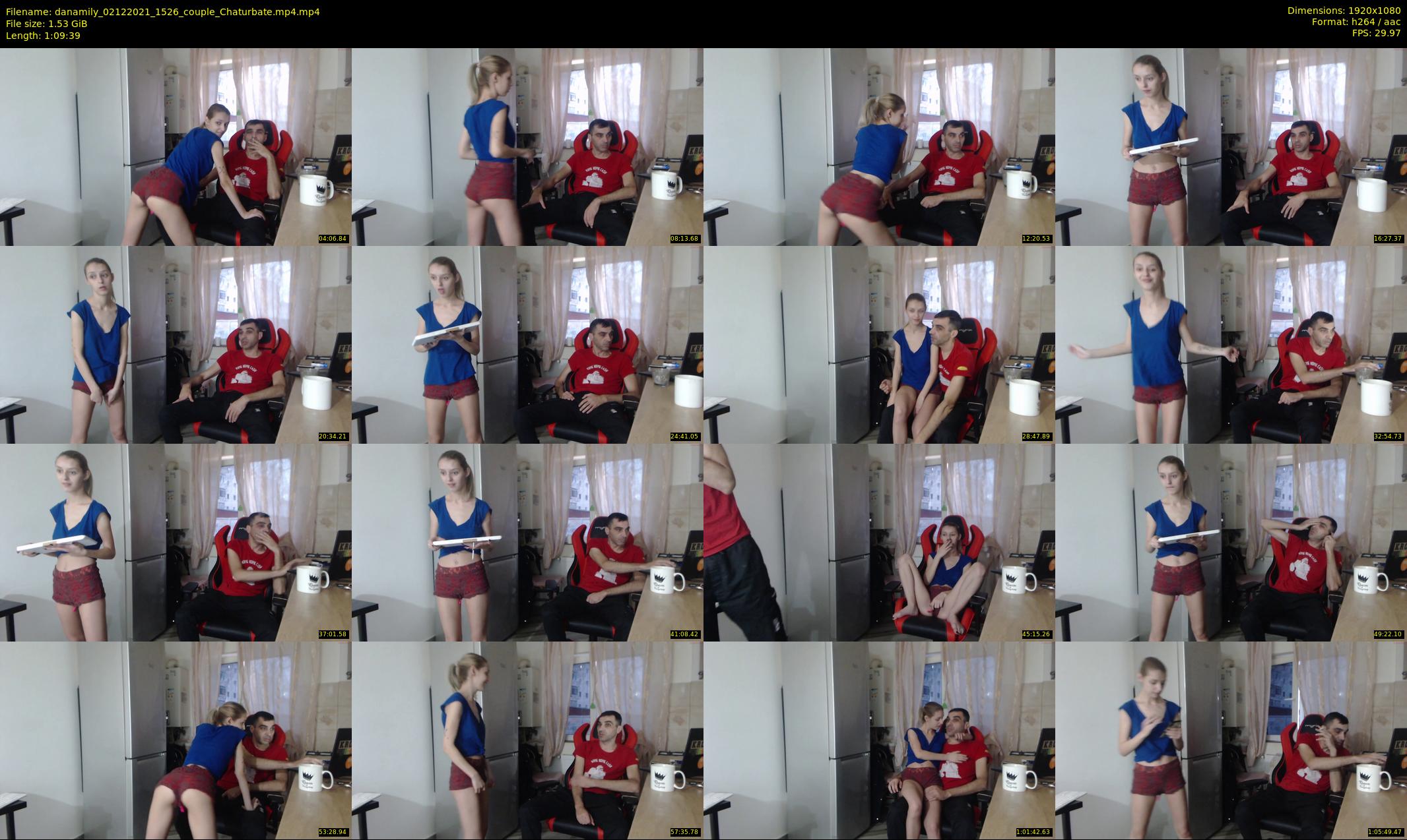 danamily — 70 minute Chaturbate female cam show recording, 1080p, Dec 2, 2021