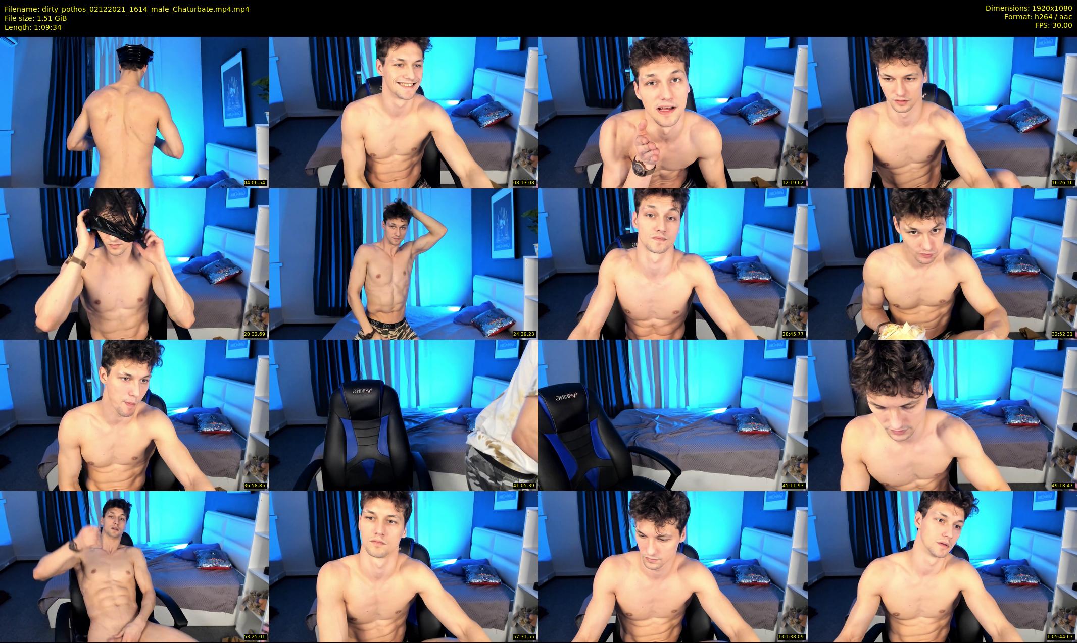 dirty_pothos — 70 minute Chaturbate male cam show recording, 1080p, Dec 2, 2021