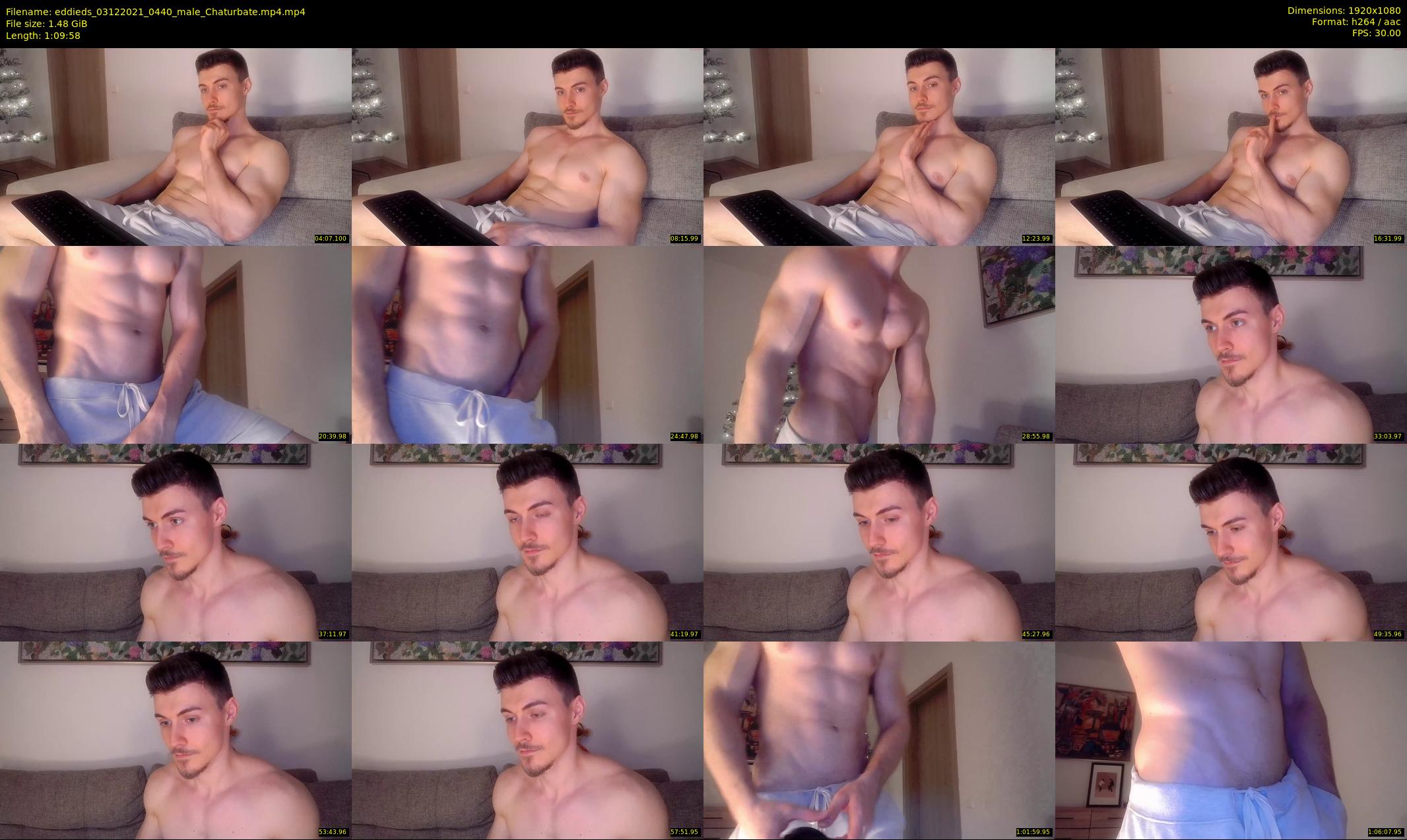 eddieds — 70 minute Chaturbate male cam show recording, 1080p, Dec 3, 2021
