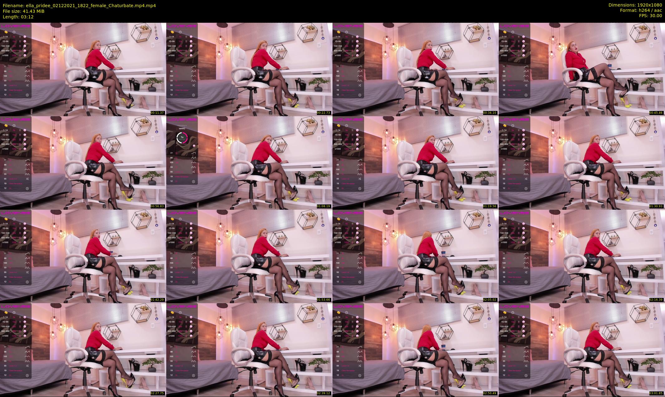 ella_pridee — 4 minute Chaturbate female cam show recording, 1080p, Dec 2, 2021