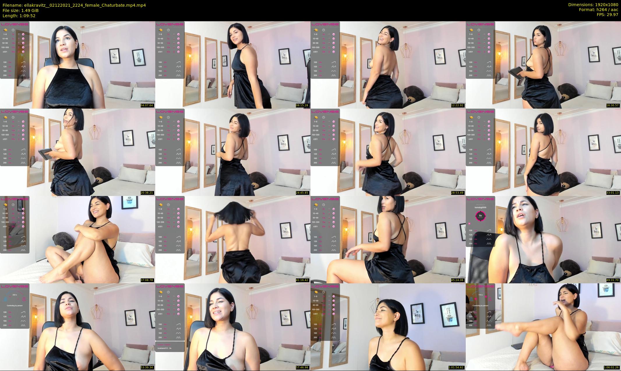 ellakravitz_ — 70 minute Chaturbate female cam show recording, 1080p, Dec 2, 2021