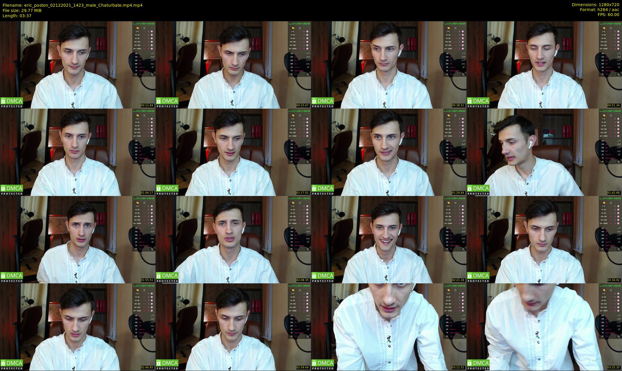 eric_poston — 4 minute Chaturbate male cam show recording, 720p, Dec 2, 2021