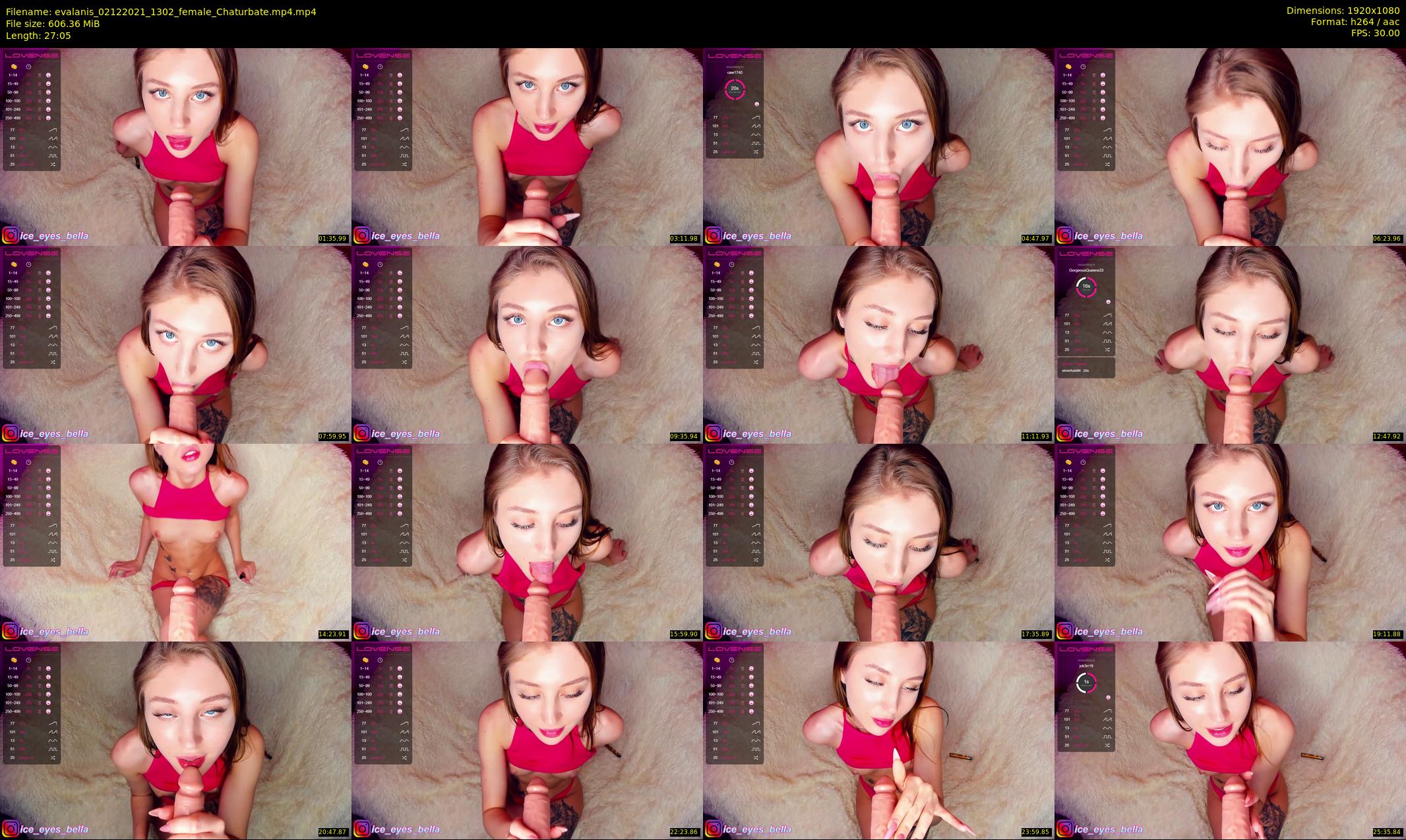 evalanis — 28 minute Chaturbate couple cam show recording, 1080p, Dec 2, 2021