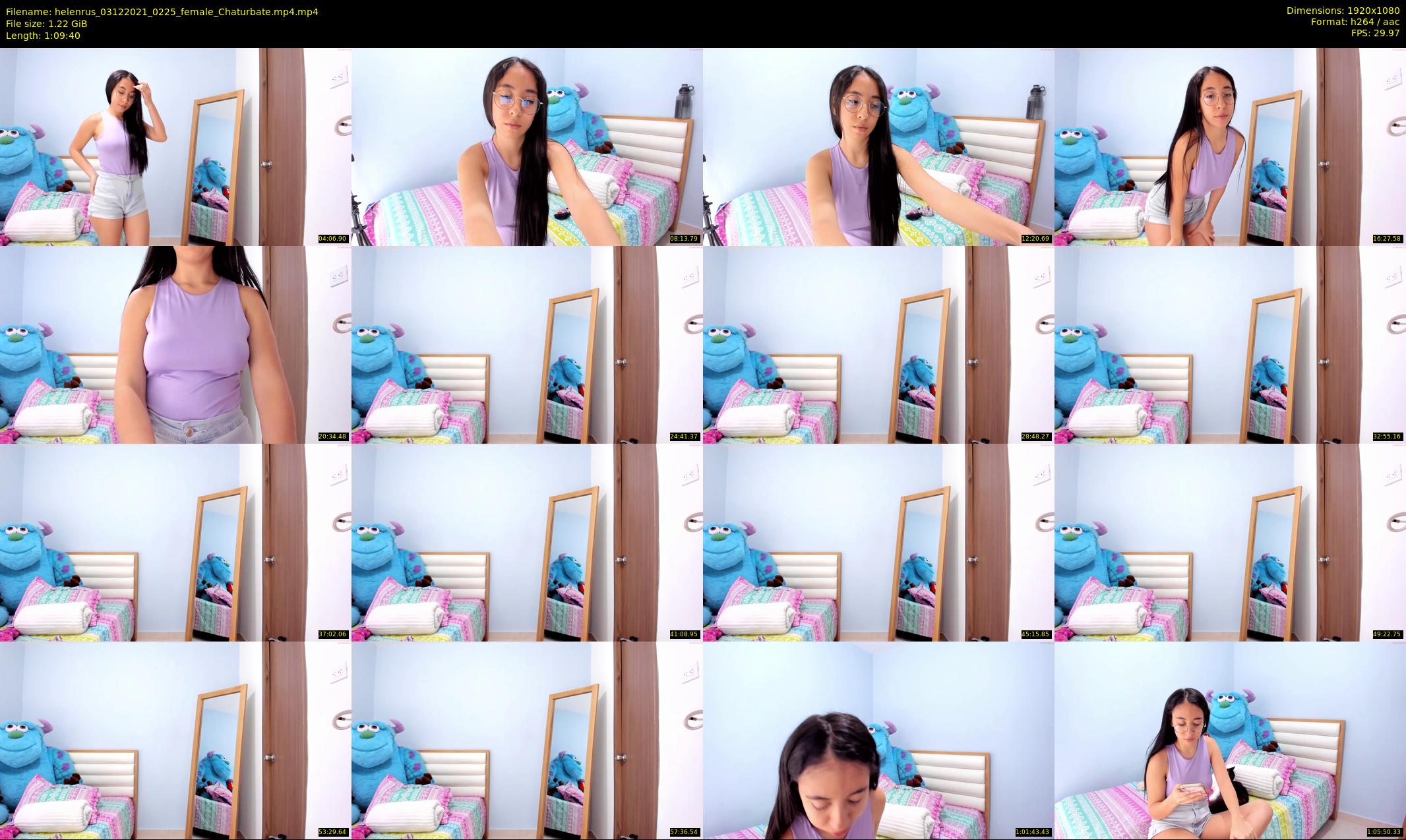 helenrus — 70 minute Chaturbate female cam show recording, 1080p, Dec 3, 2021