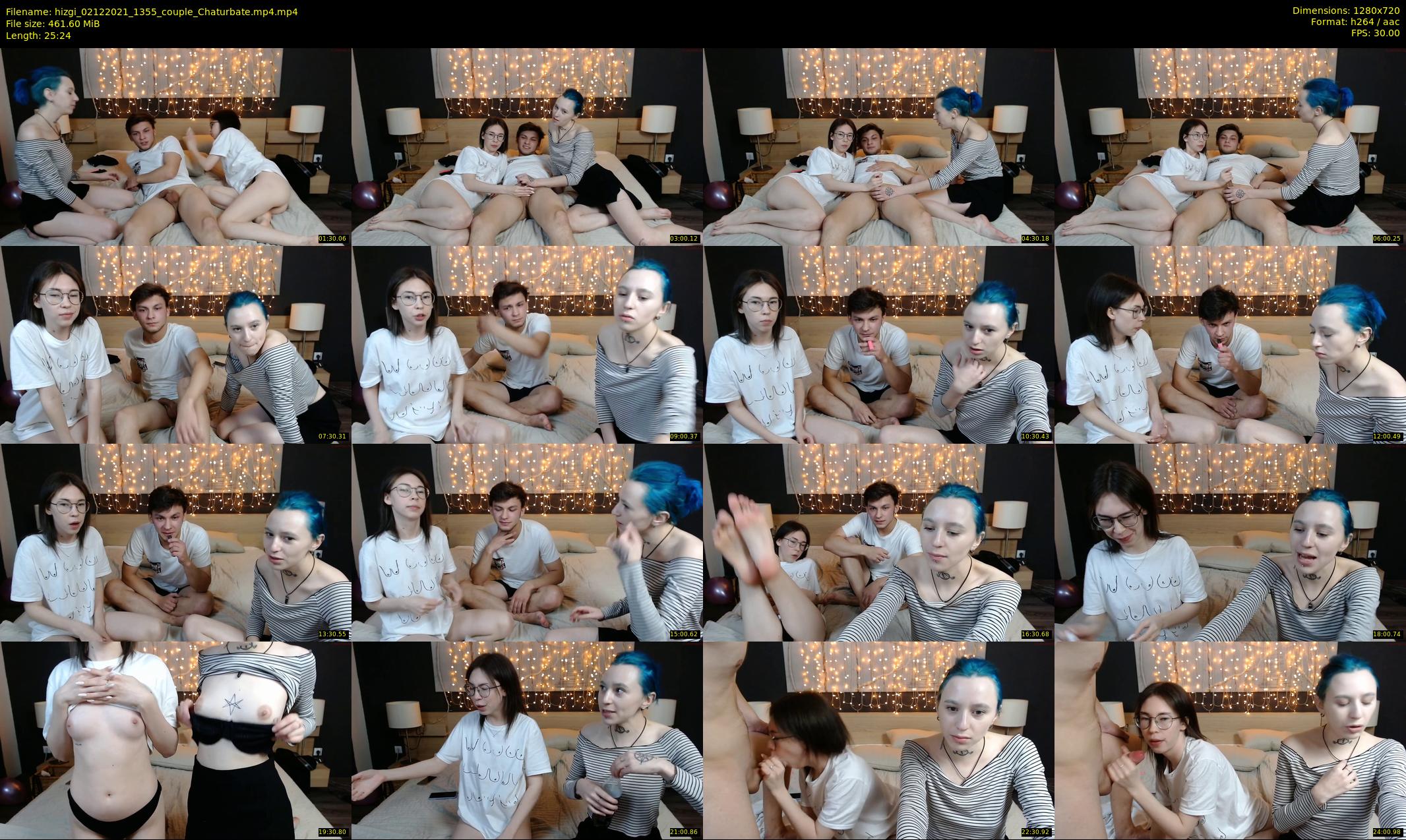 hizgi — 26 minute Chaturbate couple cam show recording, 720p, Dec 2, 2021
