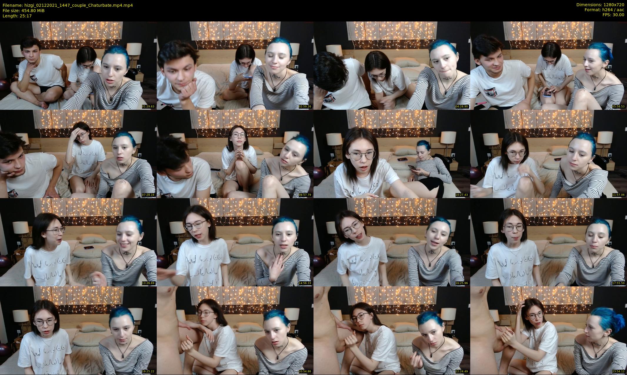 hizgi — 26 minute Chaturbate couple cam show recording, 720p, Dec 2, 2021