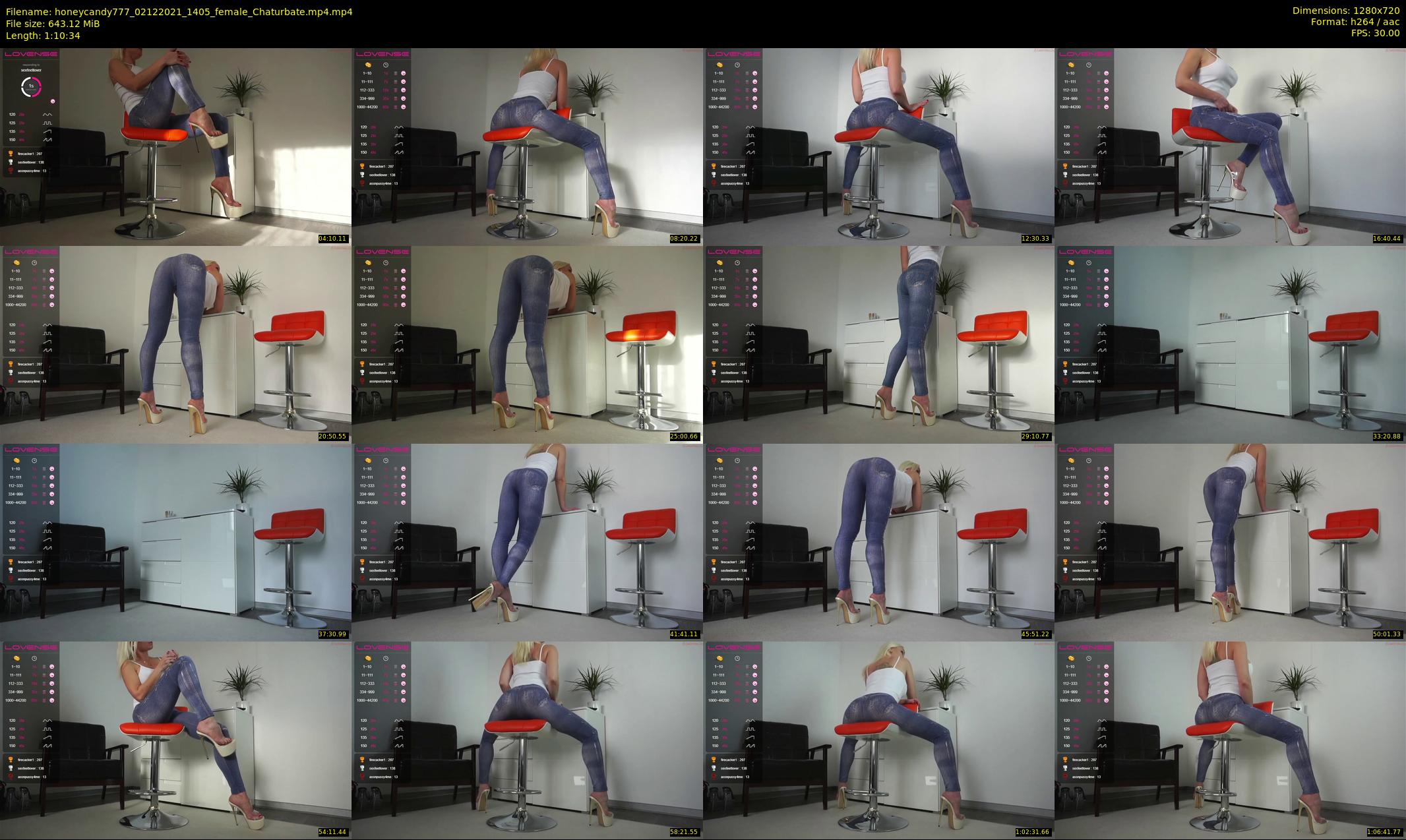 honeycandy777 — 71 minute Chaturbate couple cam show recording, 720p, Dec 2, 2021