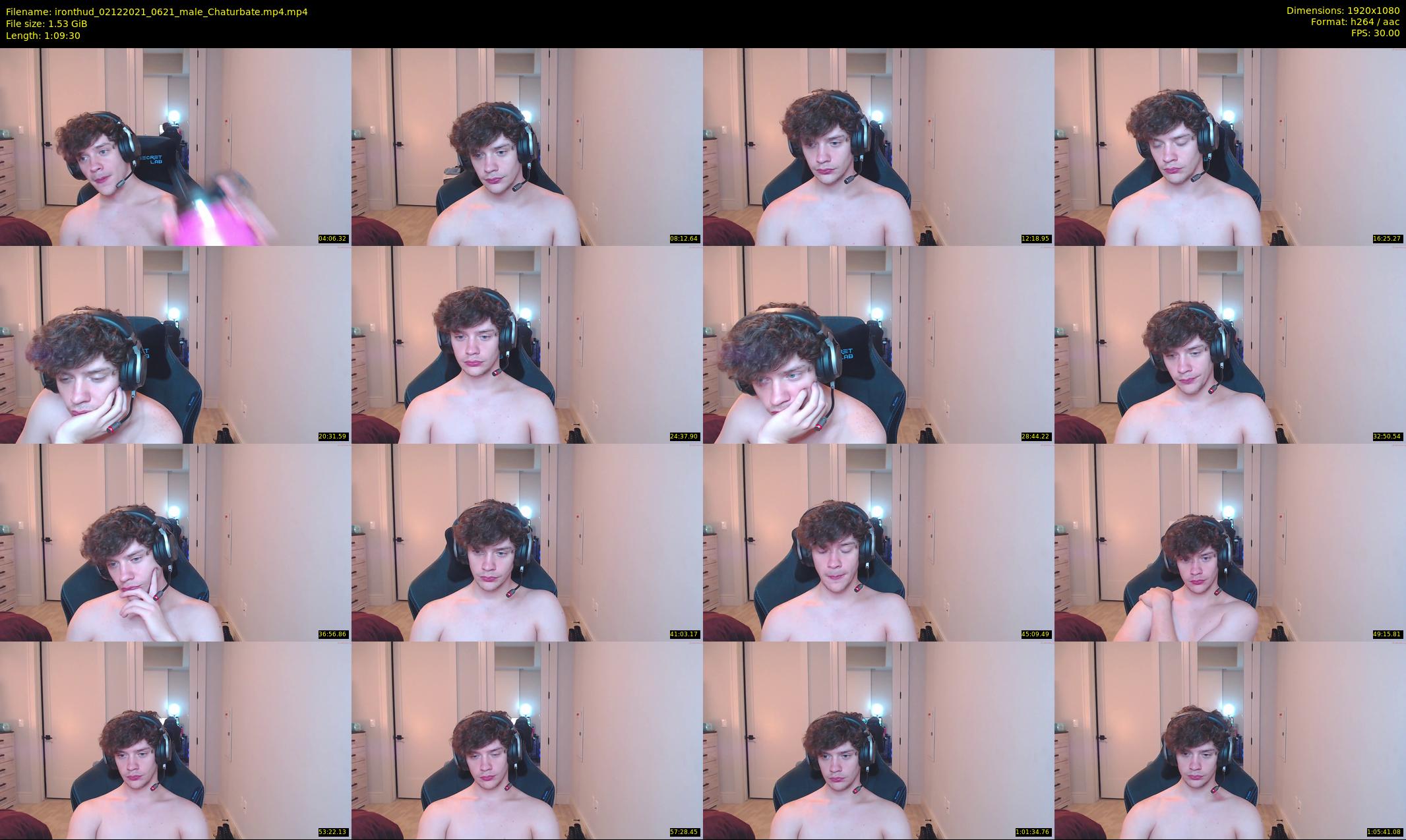 ironthud — 70 minute Chaturbate male cam show recording, 1080p, Dec 2, 2021