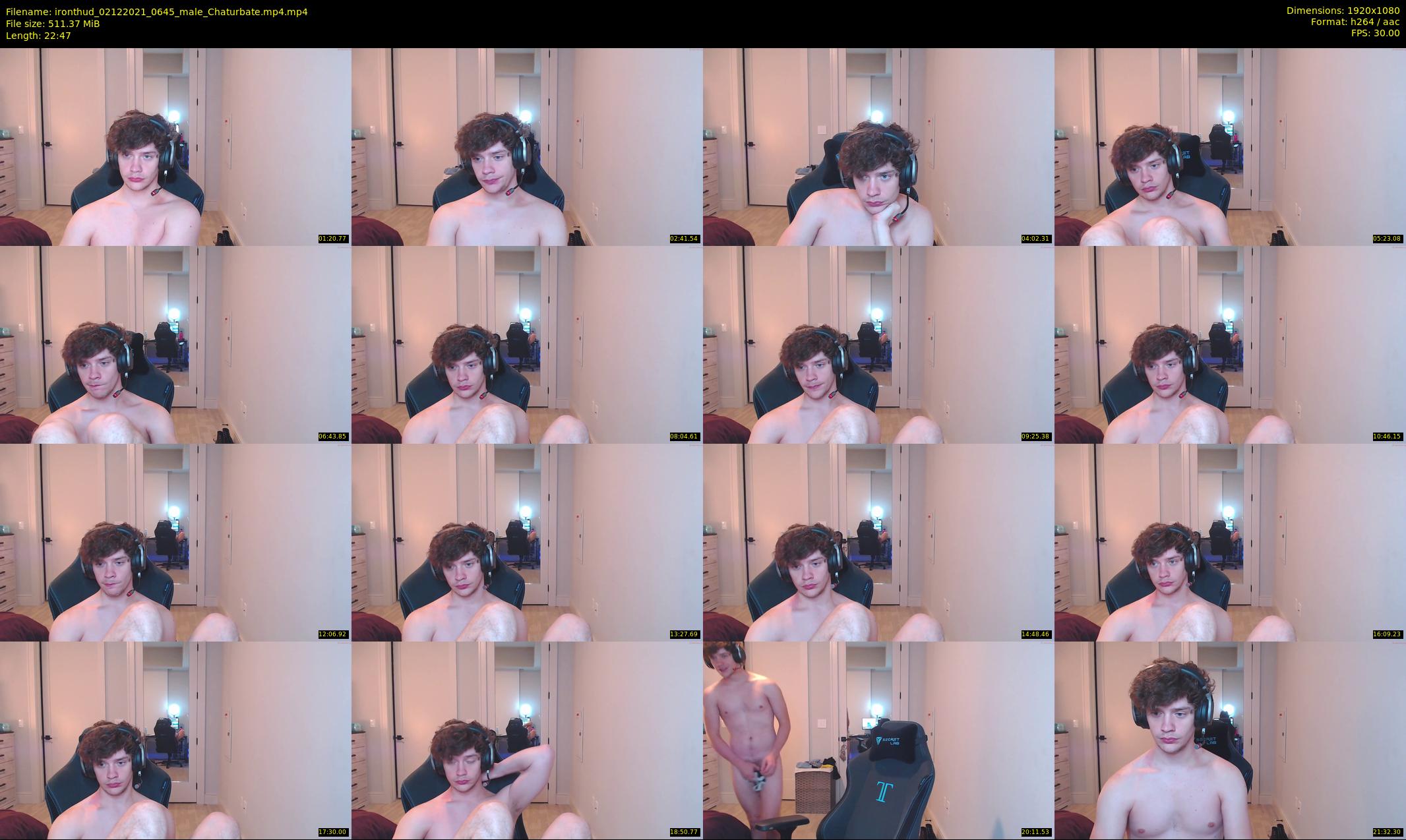 ironthud — 23 minute Chaturbate male cam show recording, 1080p, Dec 2, 2021