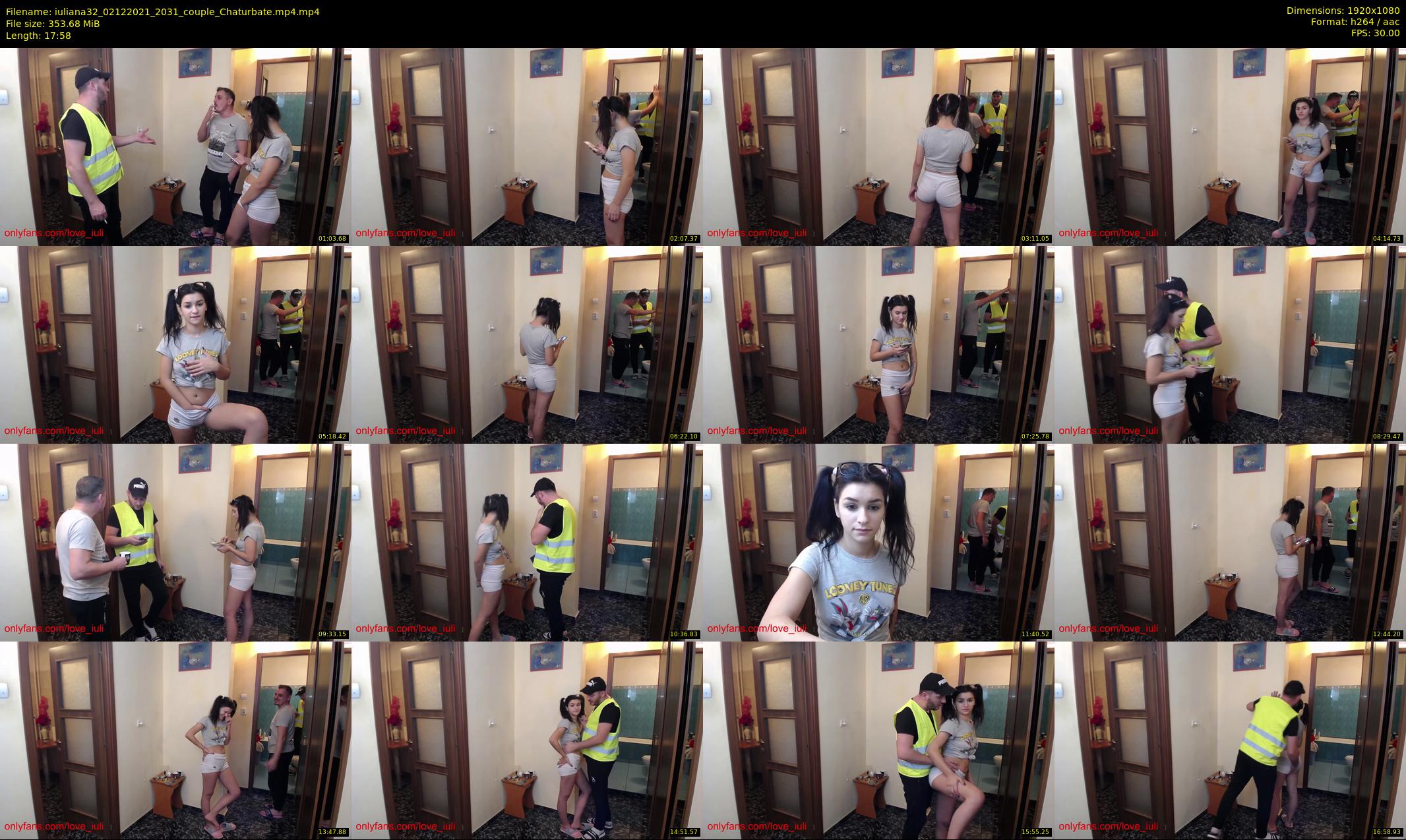 iuliana32 — 18 minute Chaturbate couple cam show recording, 1080p, Dec 2, 2021
