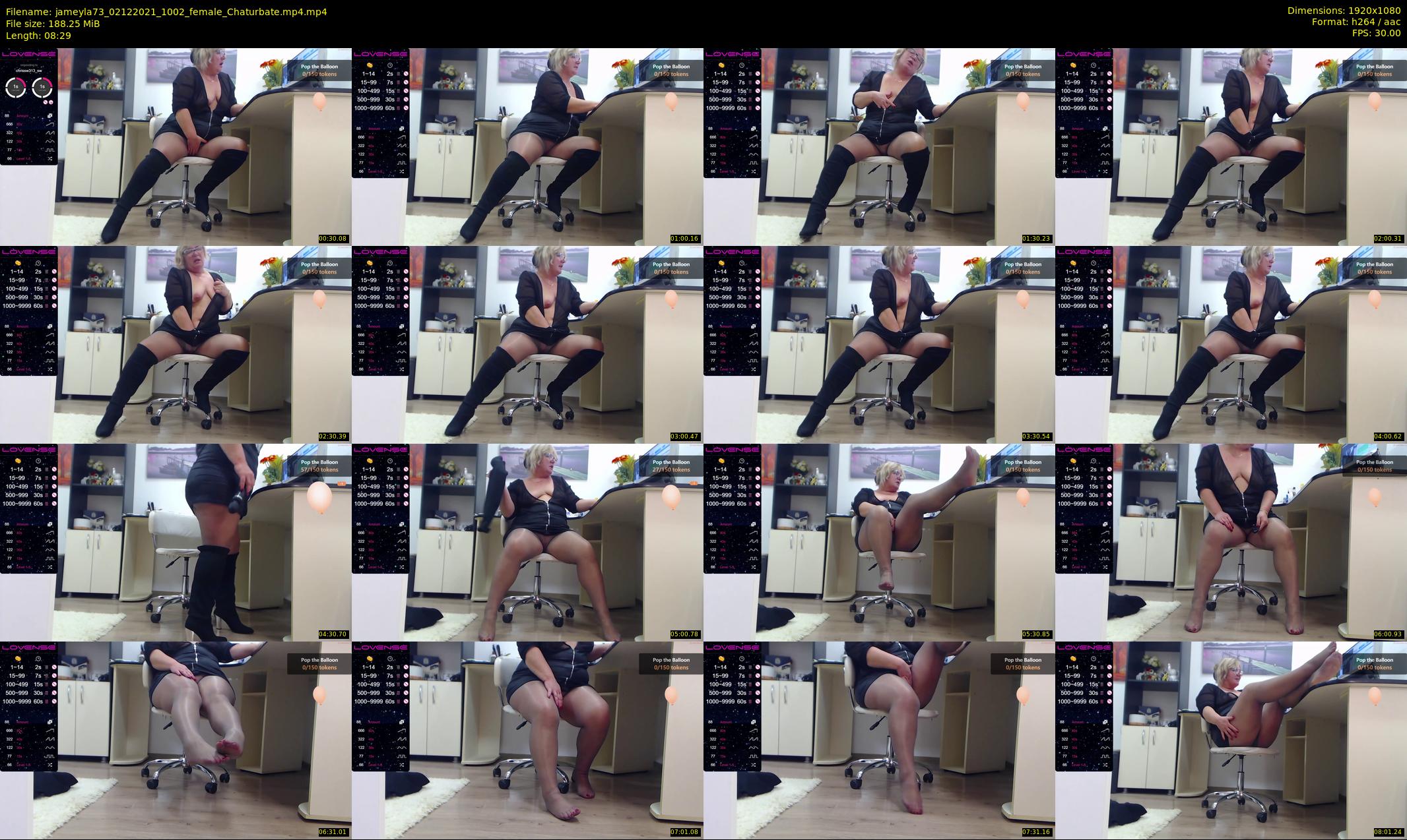 jameyla73 — 9 minute Chaturbate female cam show recording, 1080p, Dec 2, 2021