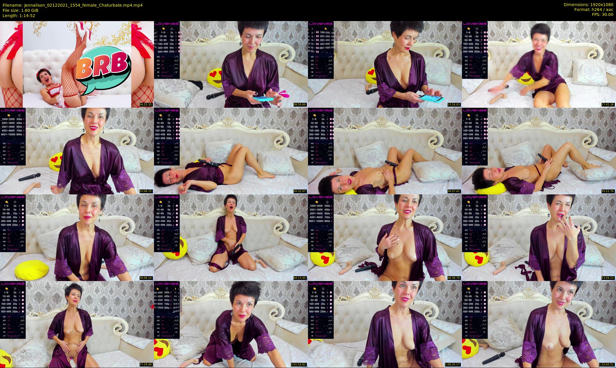 jennalison — 75 minute Chaturbate female cam show recording, 1080p, Dec 2, 2021