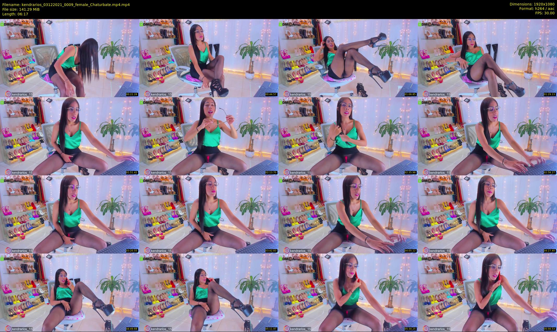 kendrarios — 7 minute Chaturbate female cam show recording, 1080p, Dec 3, 2021