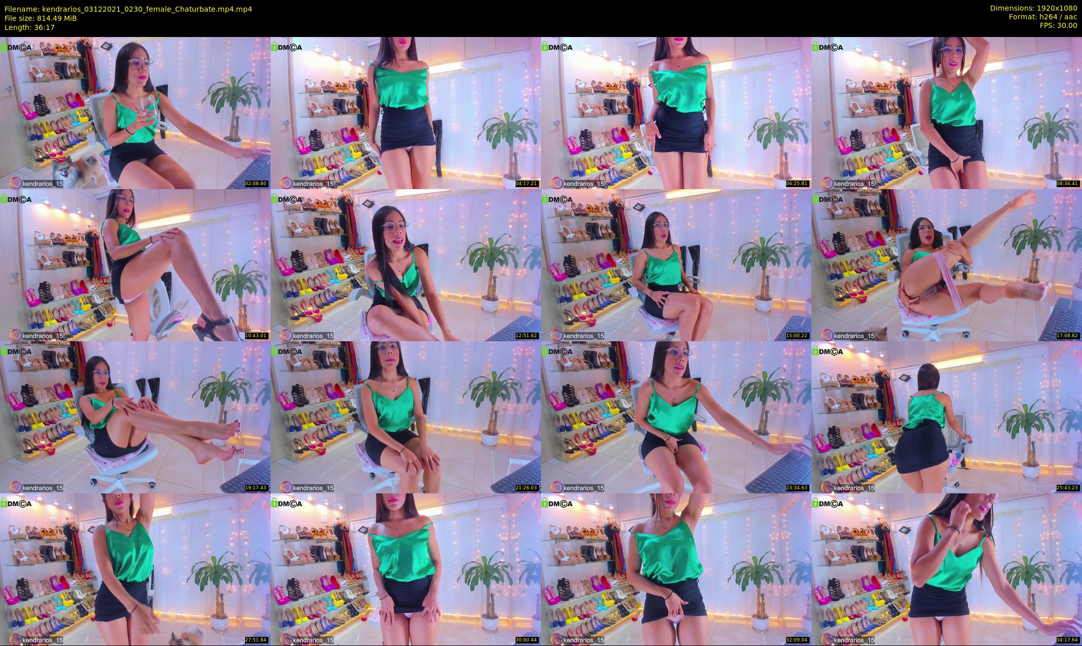 kendrarios — 37 minute Chaturbate female cam show recording, 1080p, Dec 3, 2021