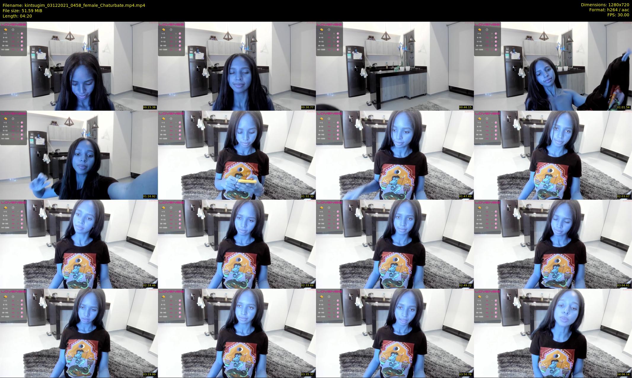 kintsugim — 5 minute Chaturbate female cam show recording, 720p, Dec 3, 2021