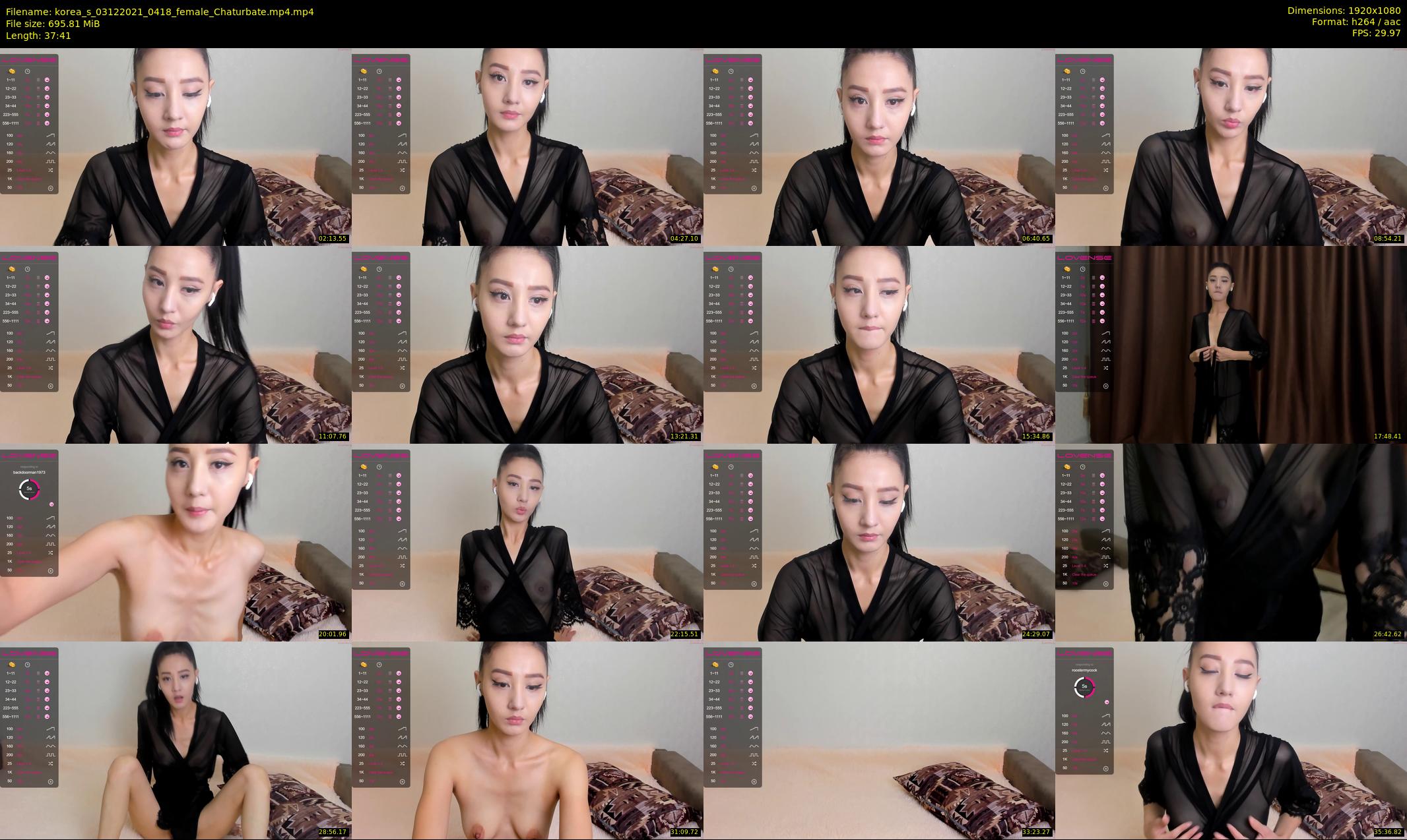 korea_s — 38 minute Chaturbate female cam show recording, 1080p, Dec 3, 2021