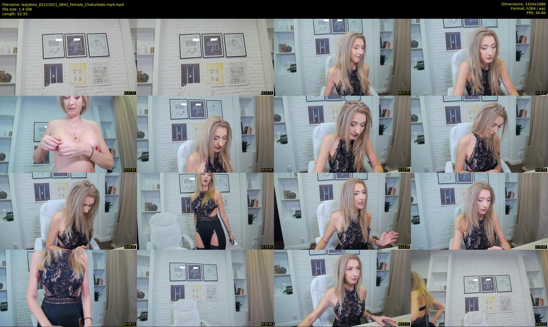 ladyleea — 53 minute Chaturbate female cam show recording, 1080p, Dec 2, 2021