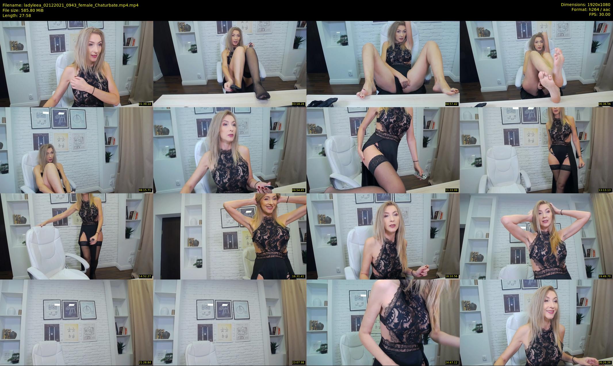 ladyleea — 28 minute Chaturbate female cam show recording, 1080p, Dec 2, 2021