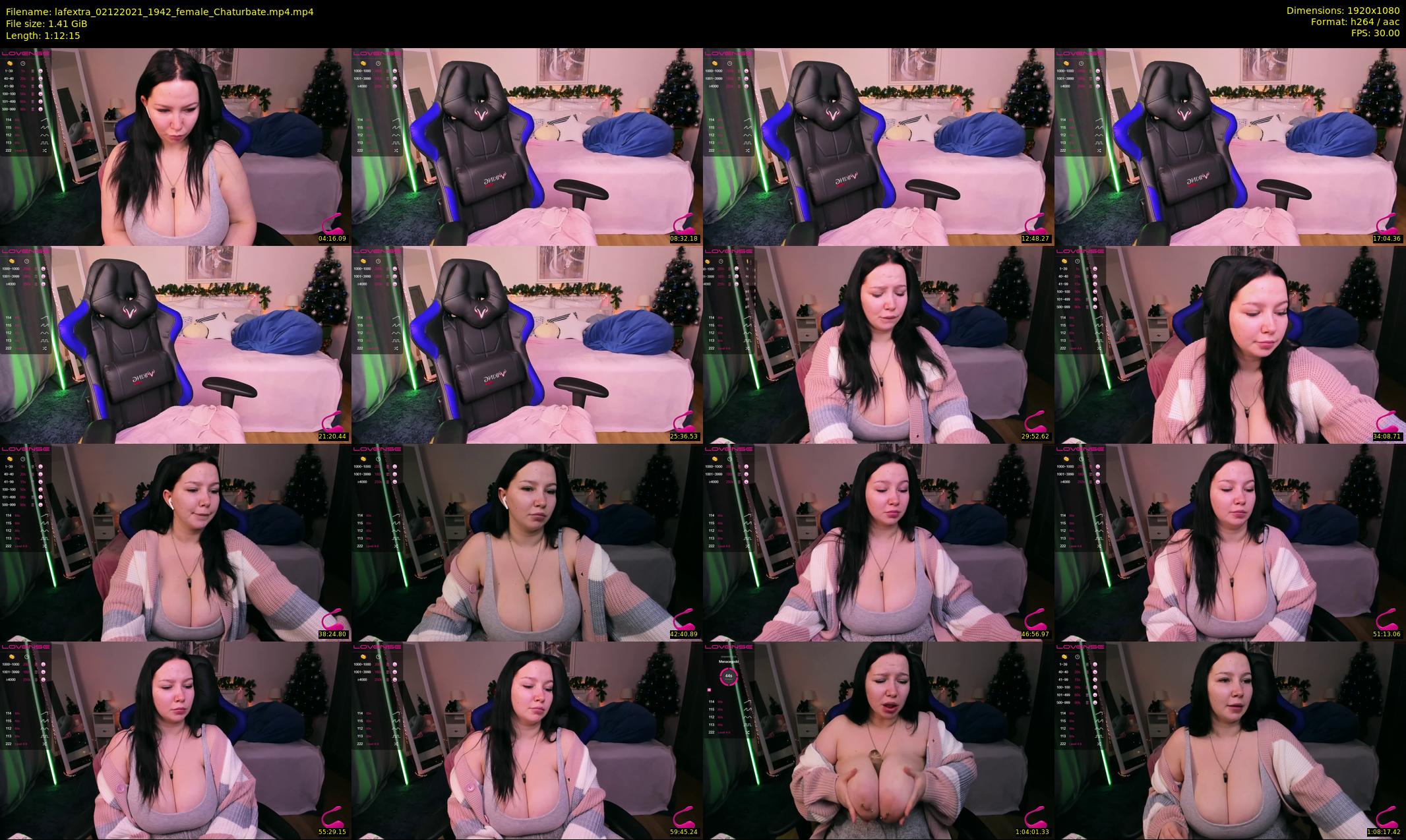 lafextra — 73 minute Chaturbate female cam show recording, 1080p, Dec 2, 2021